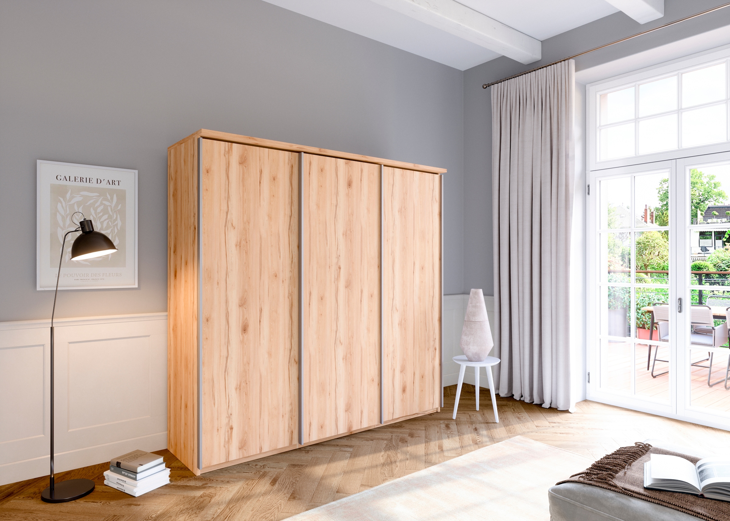 Schwebetürenschrank 