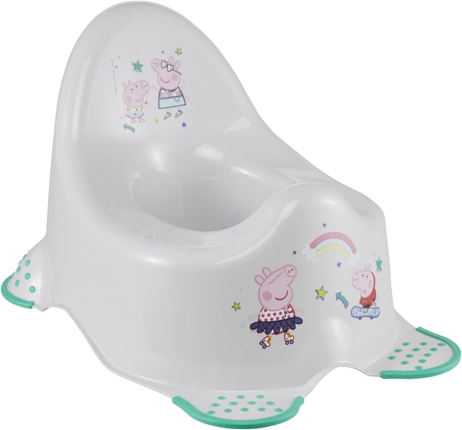 keeeper Töpfchen »Peppa Pig«, (Set, 3 tlg.), Kinderpflege-Set - Töpfchen, Toilettensitz und Tritthocker