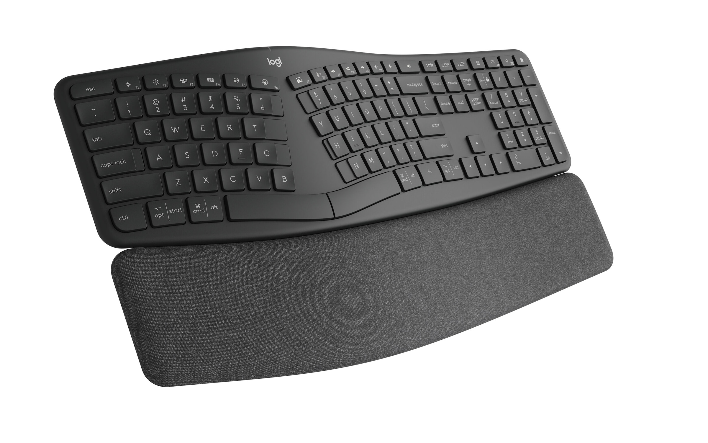 Logitech Tastatur »ERGO K860 for Business« (ausklappbare Füße)