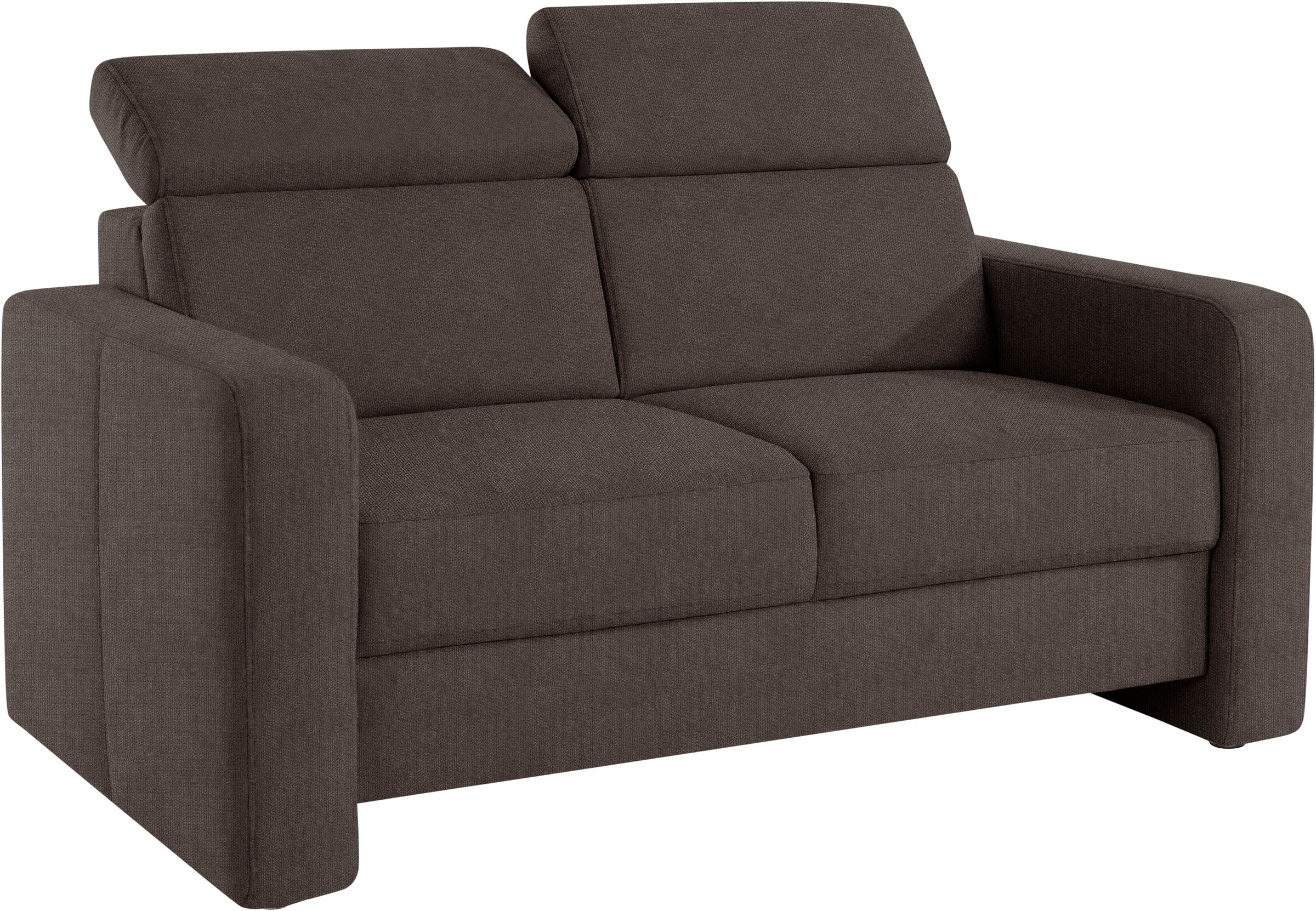 sit&more 2-Sitzer »Bologna«, inklusive Kopfteilverstellung und Federkern