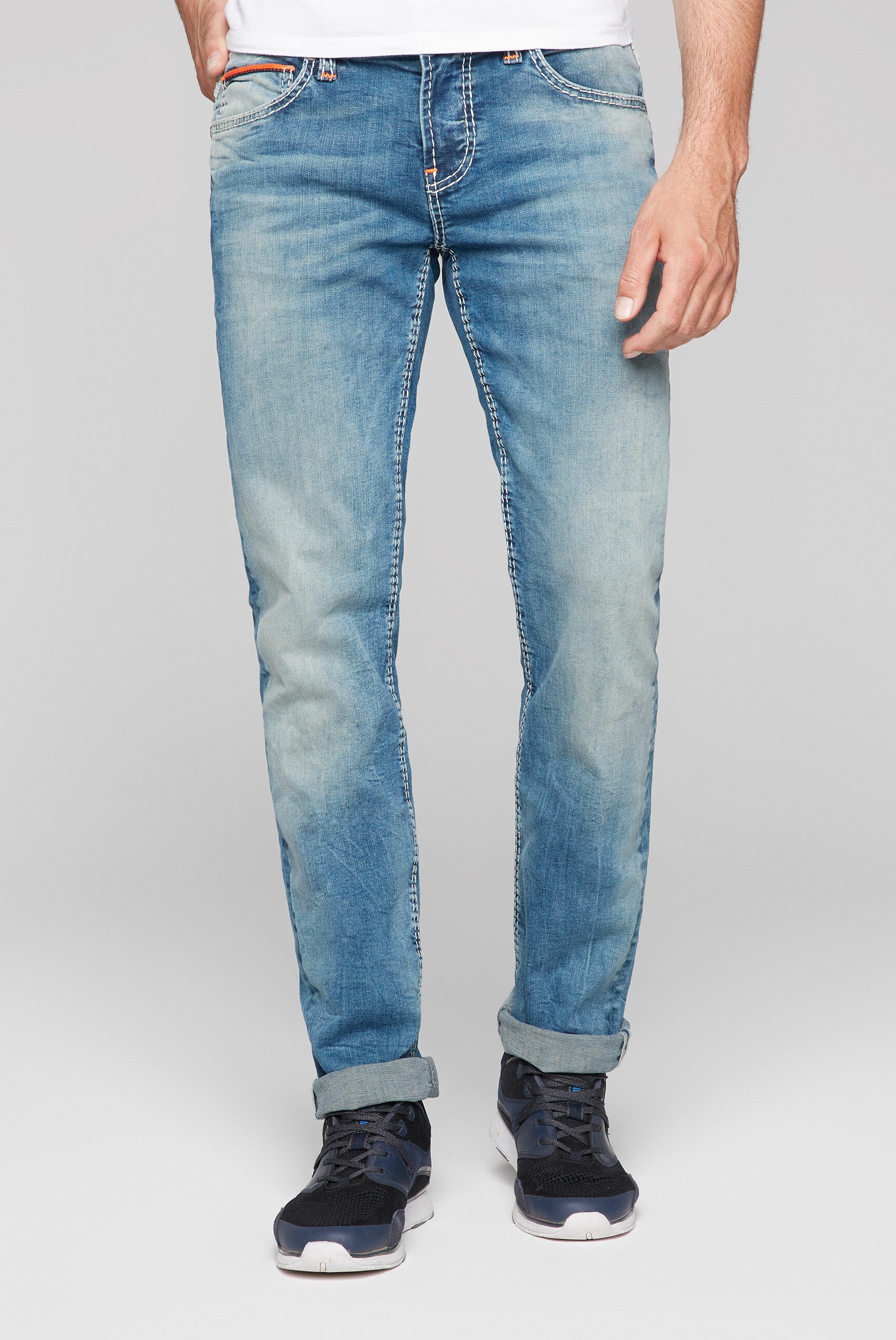 Leibhöhe kaufen DAVID Regular-fit-Jeans, niedriger mit CAMP
