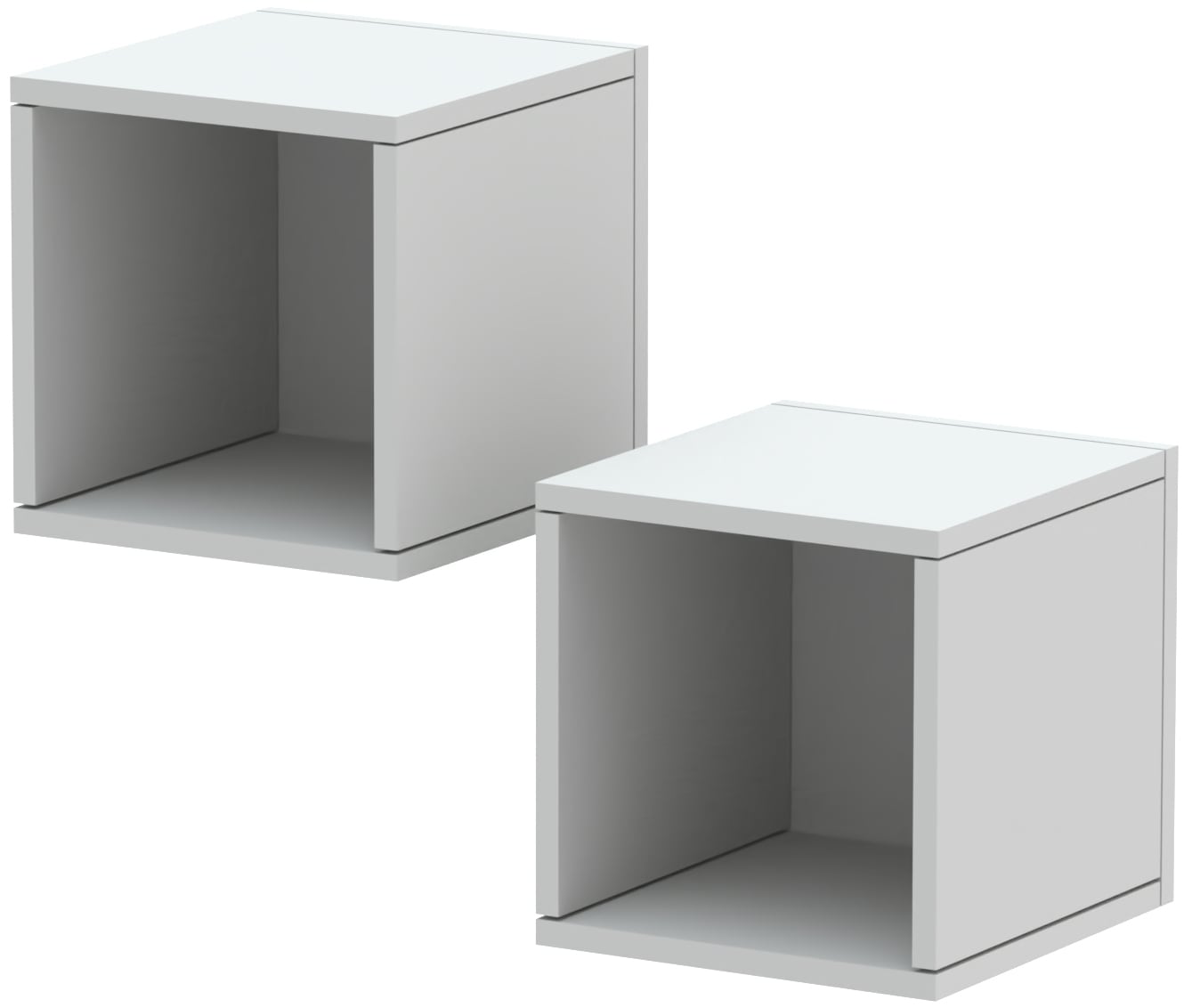 INOSIGN Wandregal »Wandregal Infinity«, (Set, 2 St., 2 kleine Würfelregale) günstig online kaufen