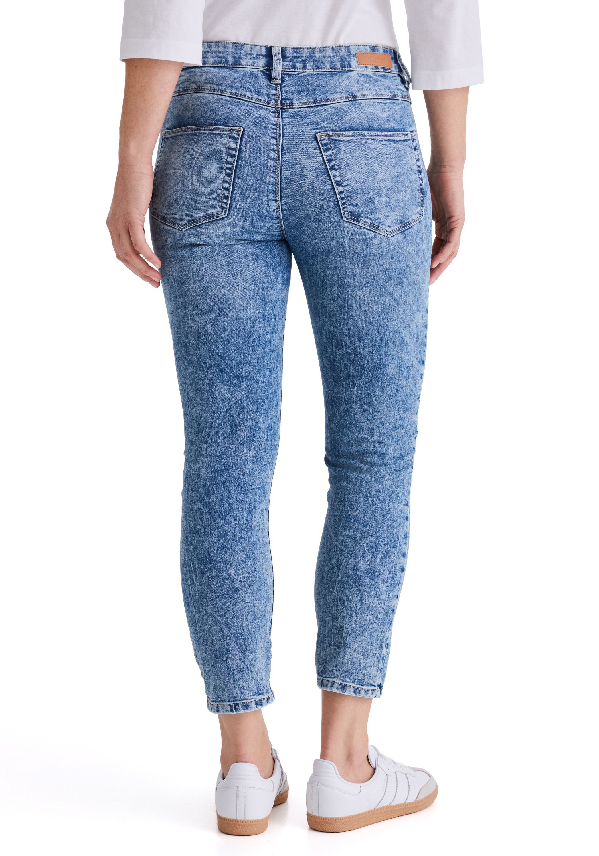 STOOKER WOMEN 5-Pocket-Jeans »Florenz Season Slim Fit Jeans« Slim Fit Casual Clean Wash Denim Jeans für Damen