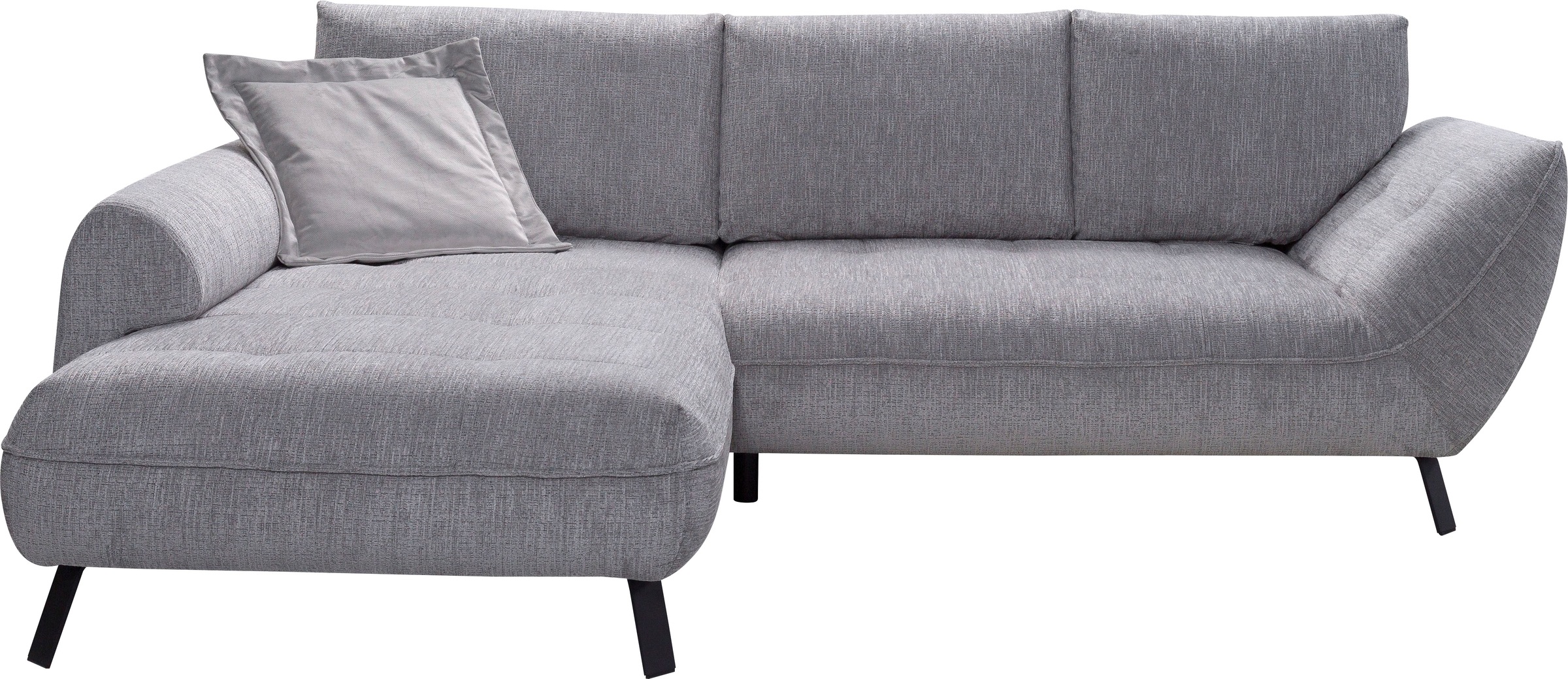 exxpo - sofa fashion Ecksofa »Bellini, Materialmix oder komplett Struktur, günstig online kaufen