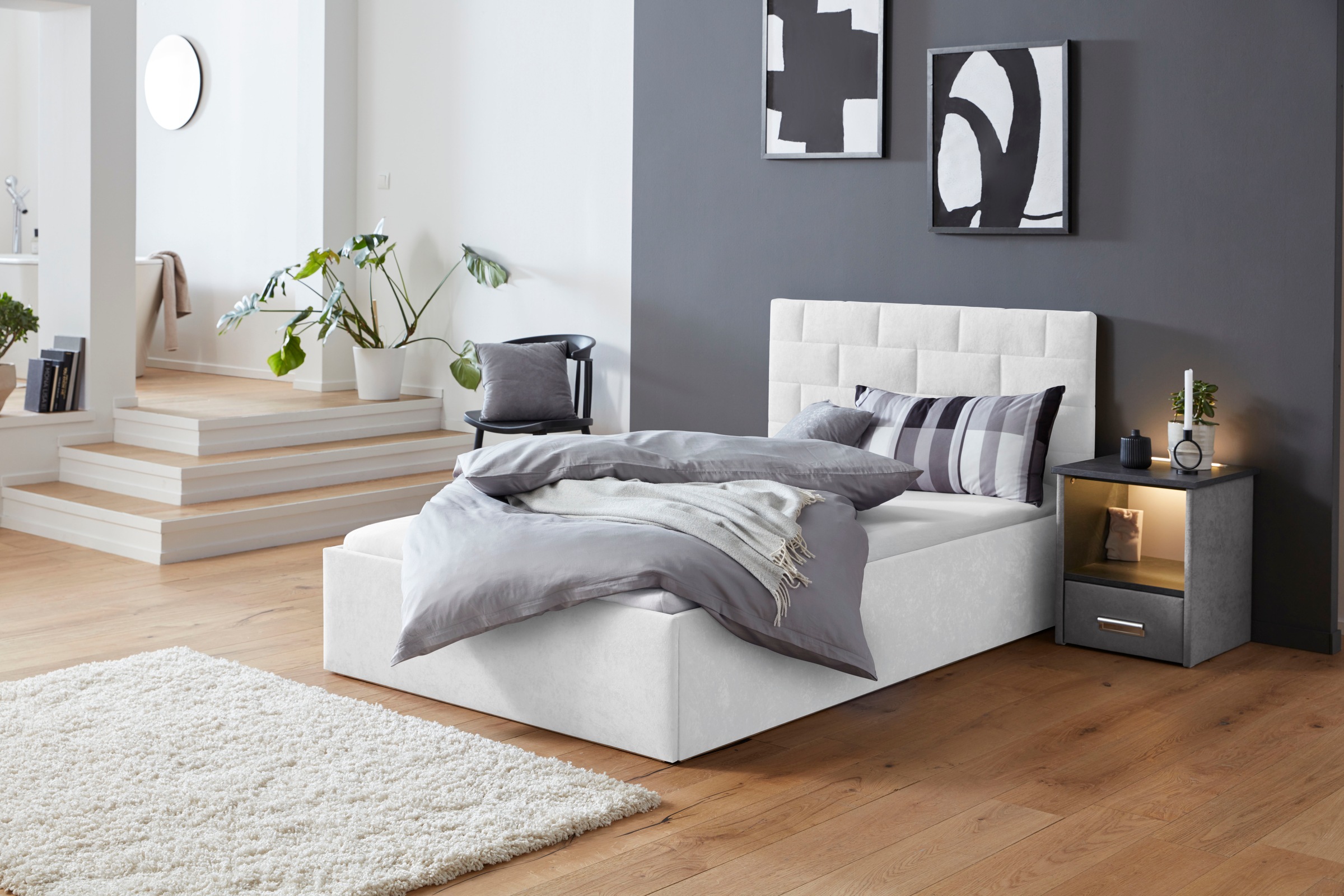 Westfalia Schlafkomfort Polsterbett inkl. Bettkasten bei Ausführung mit Mat günstig online kaufen