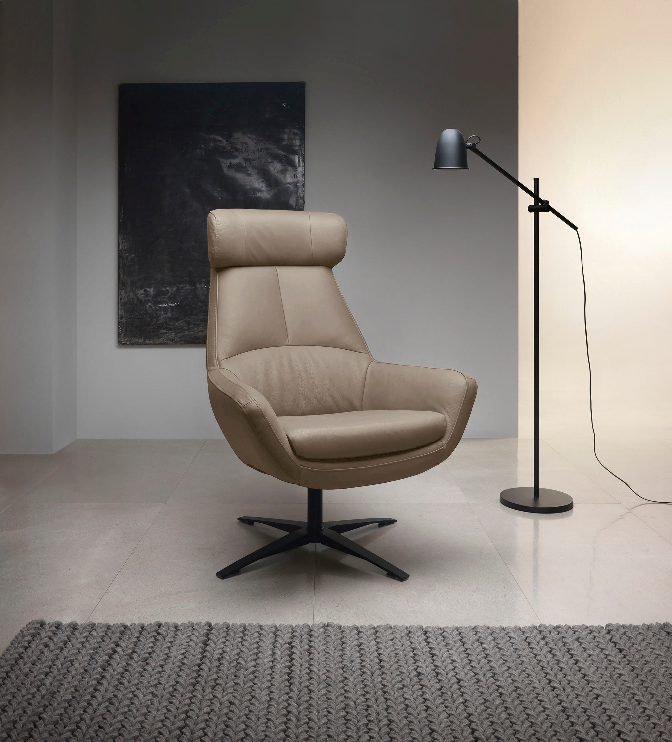 BETYPE Drehsessel »Be Organic High Back, Loungesessel, Hochlehnsessel«, in günstig online kaufen