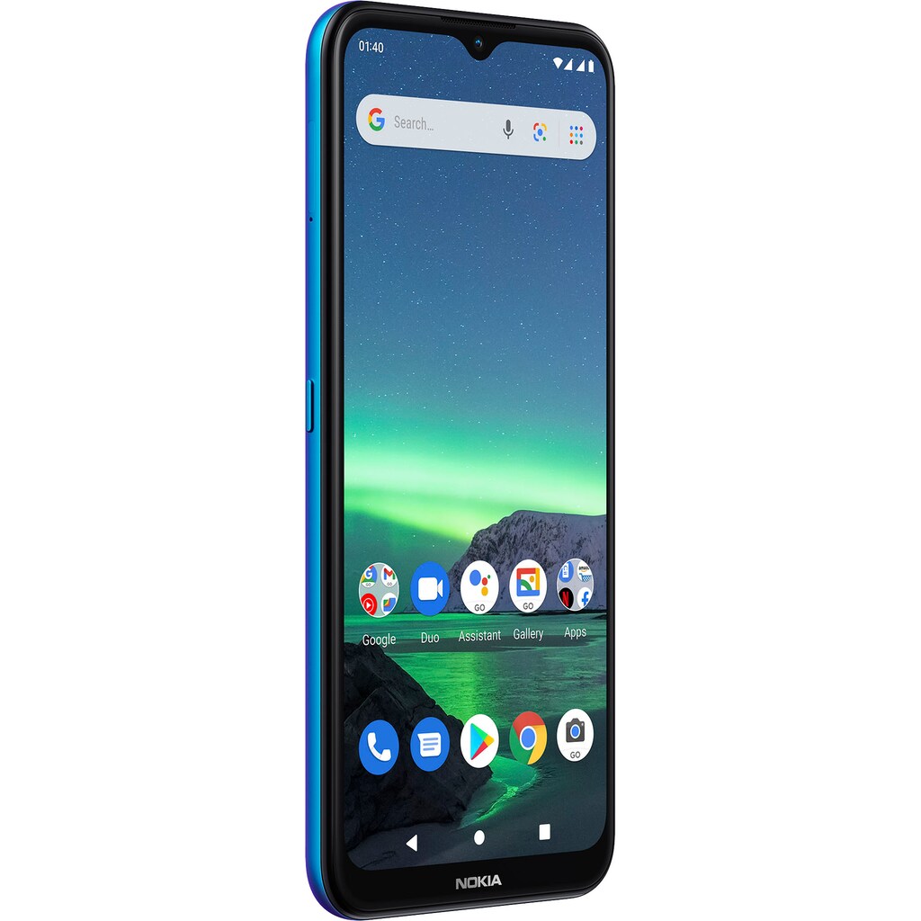 Nokia Smartphone »1,4«, Blau, 16,53 cm/6,51 Zoll, 32 GB Speicherplatz, 8 MP Kamera