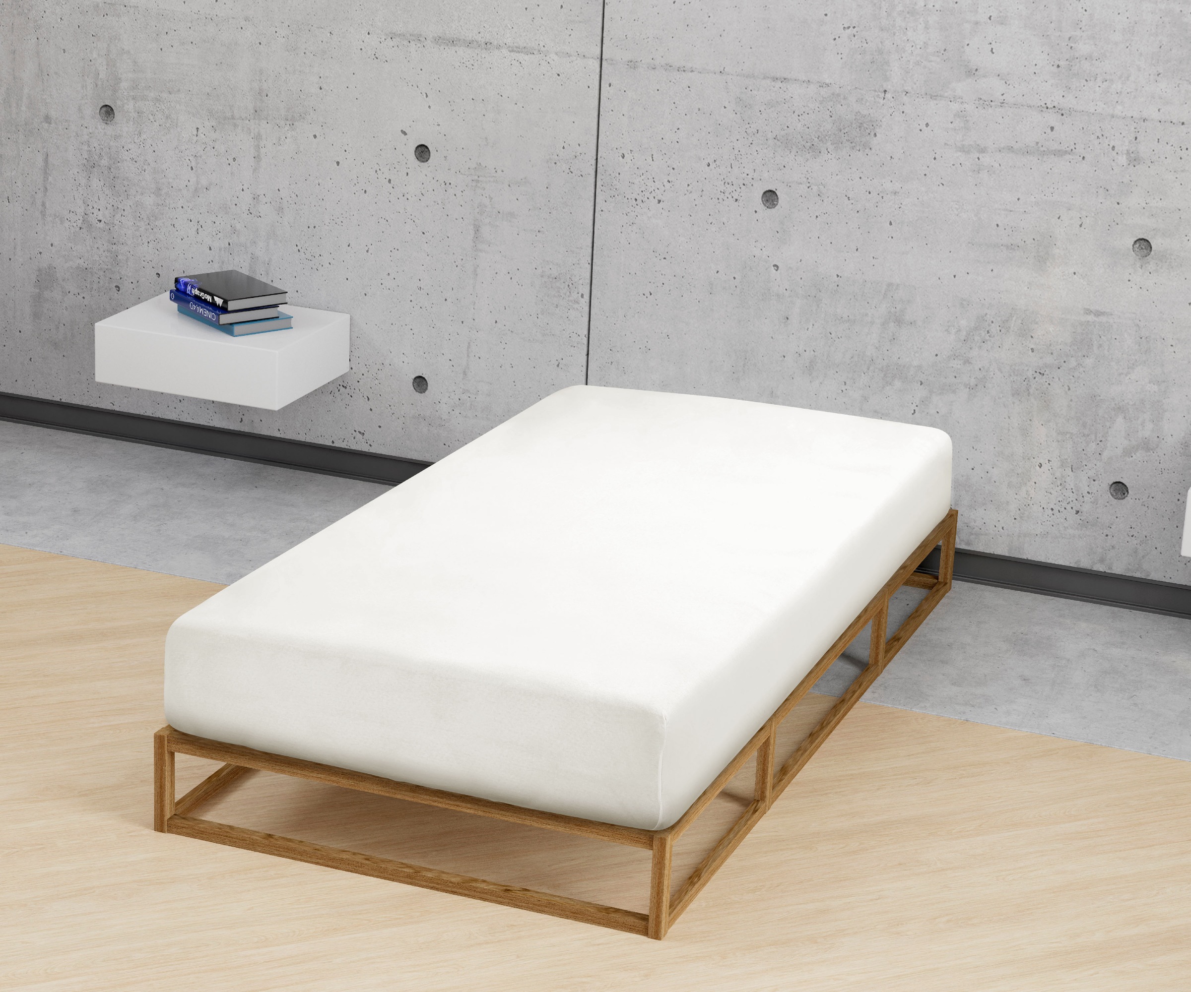 Biberna Spannbettlaken »Leila«, Bettlaken aus 100% Baumwolle, für Matratzenhöhen bis 22 cm