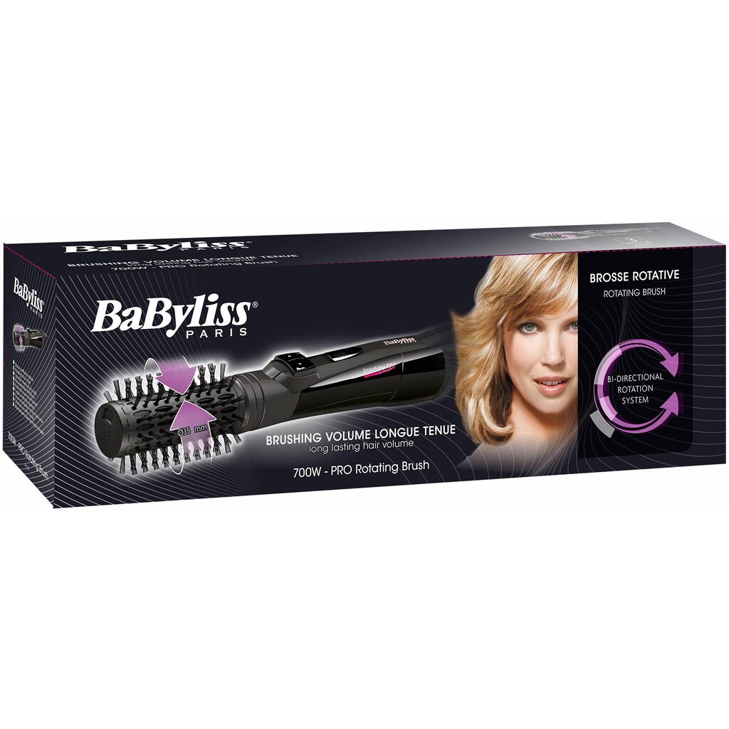 BaByliss Warmluftbürste »AS531E«, 2 Rotierrichtungen