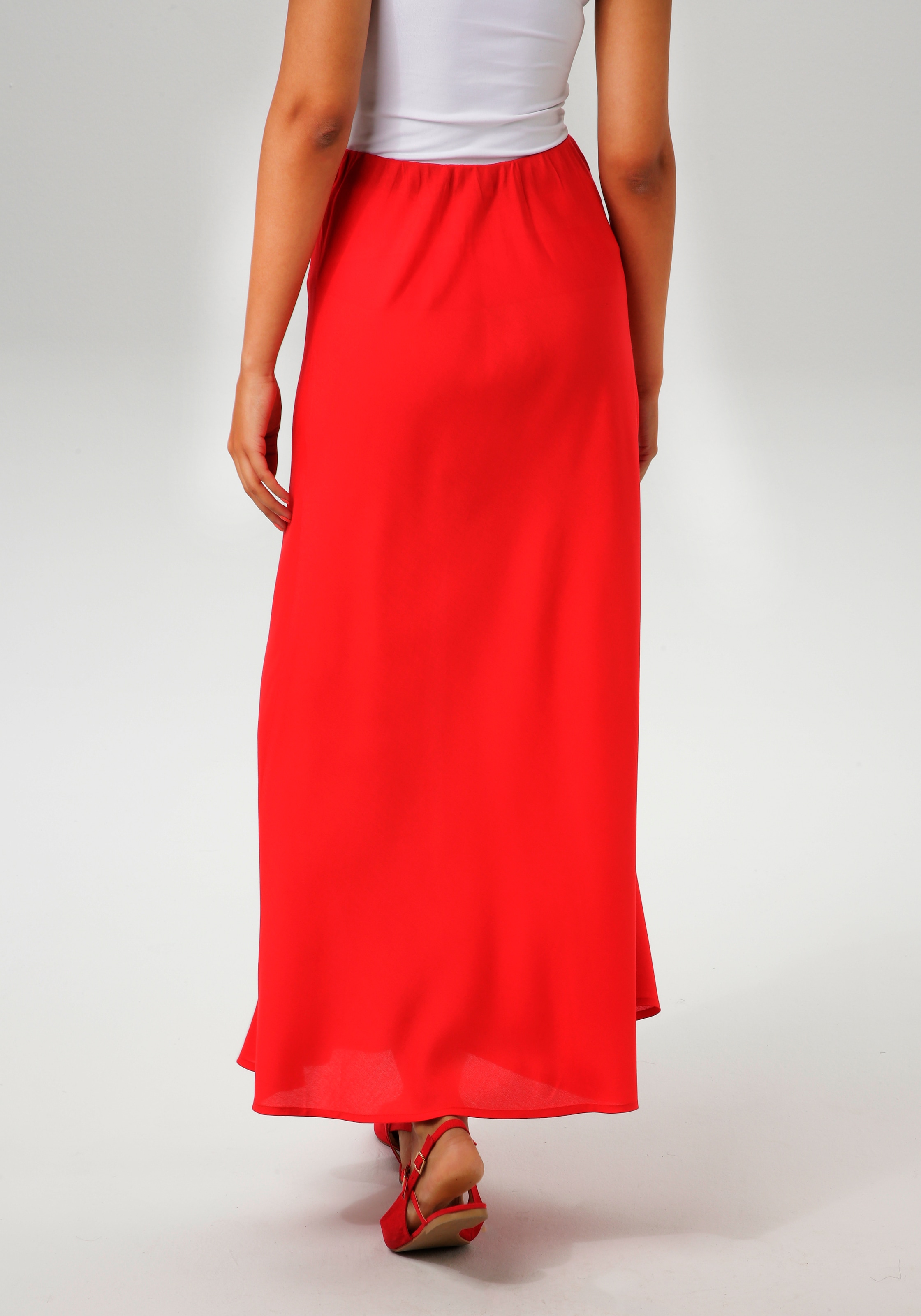 Aniston CASUAL Maxirock, in sommerlichen Farben