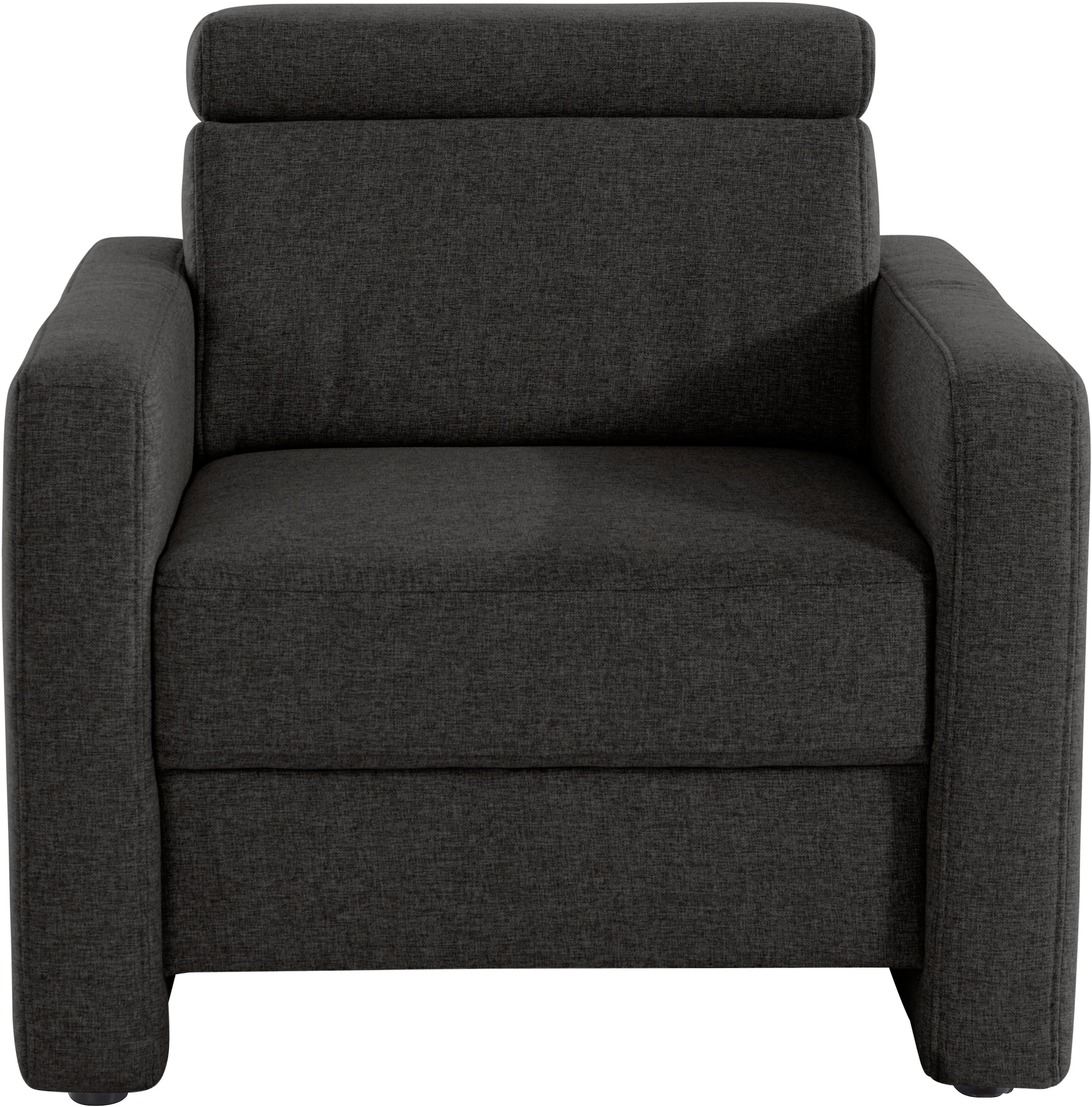 sit&more Sessel »Bologna«, mit Federkern, inklusive Kopfteilverstellung günstig online kaufen