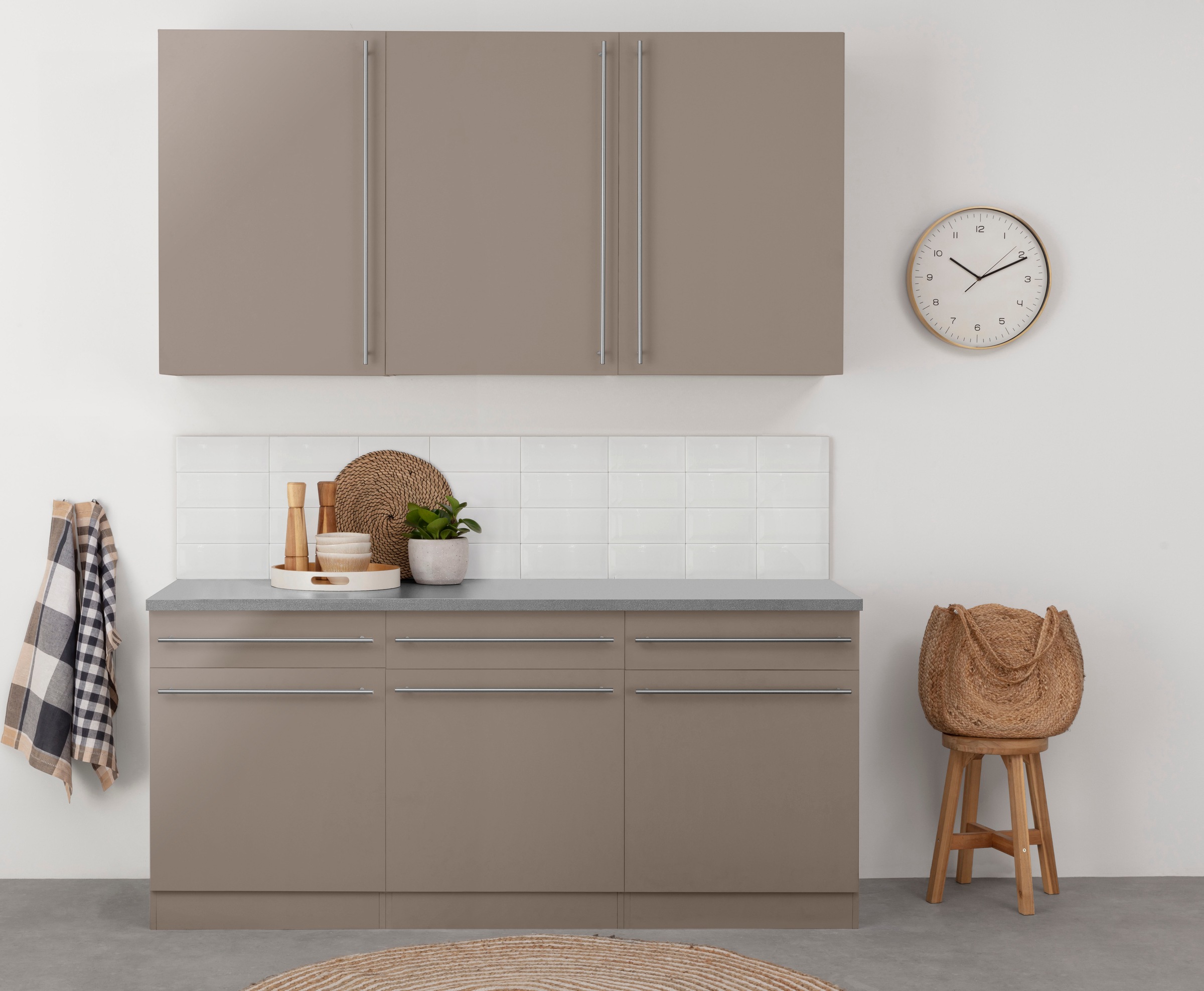 wiho Küchen Küche »Chicago«, ohne E-Geräte, Breite 180 cm günstig online kaufen