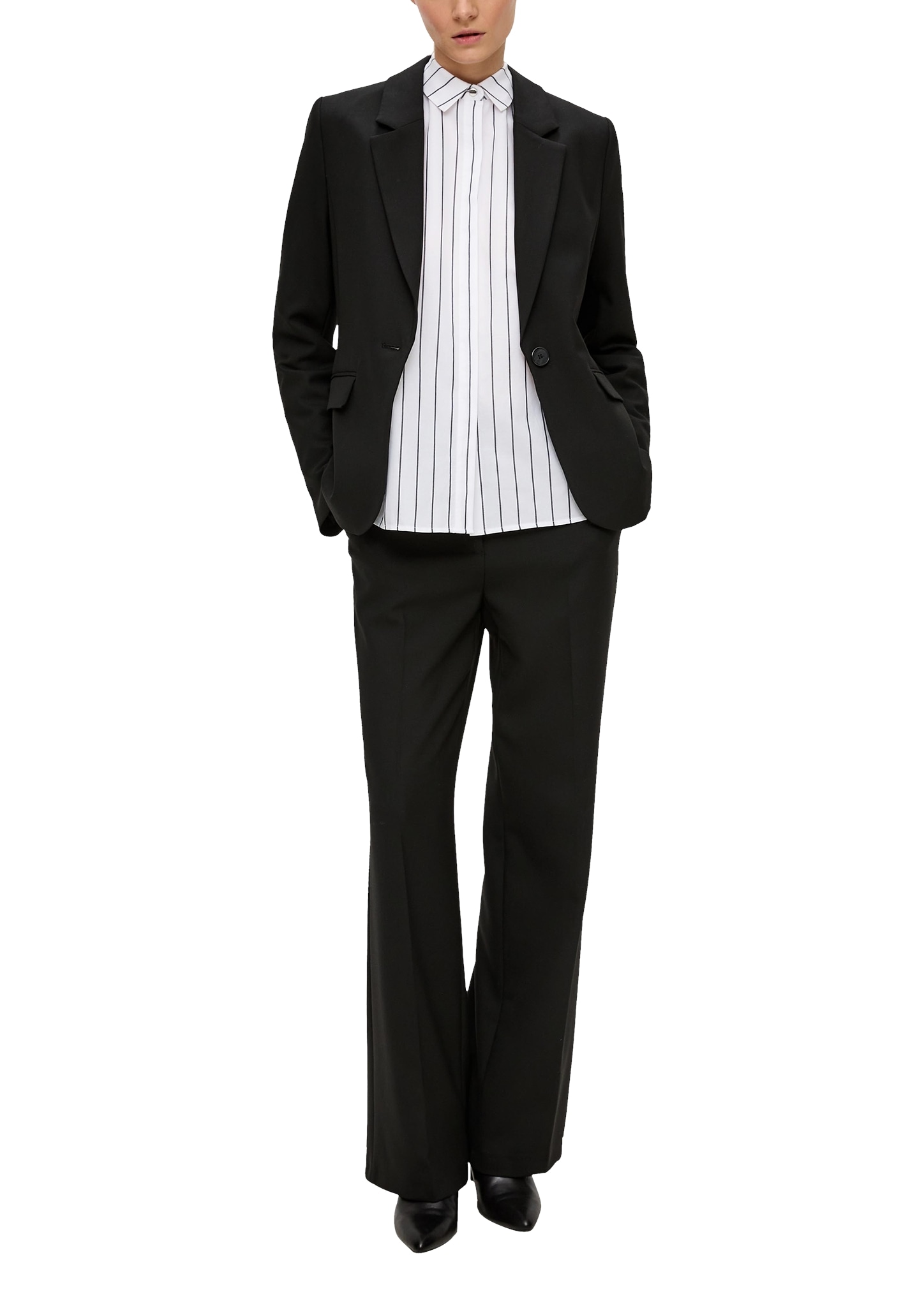 s.Oliver BLACK LABEL Langarmbluse, mit Streifen