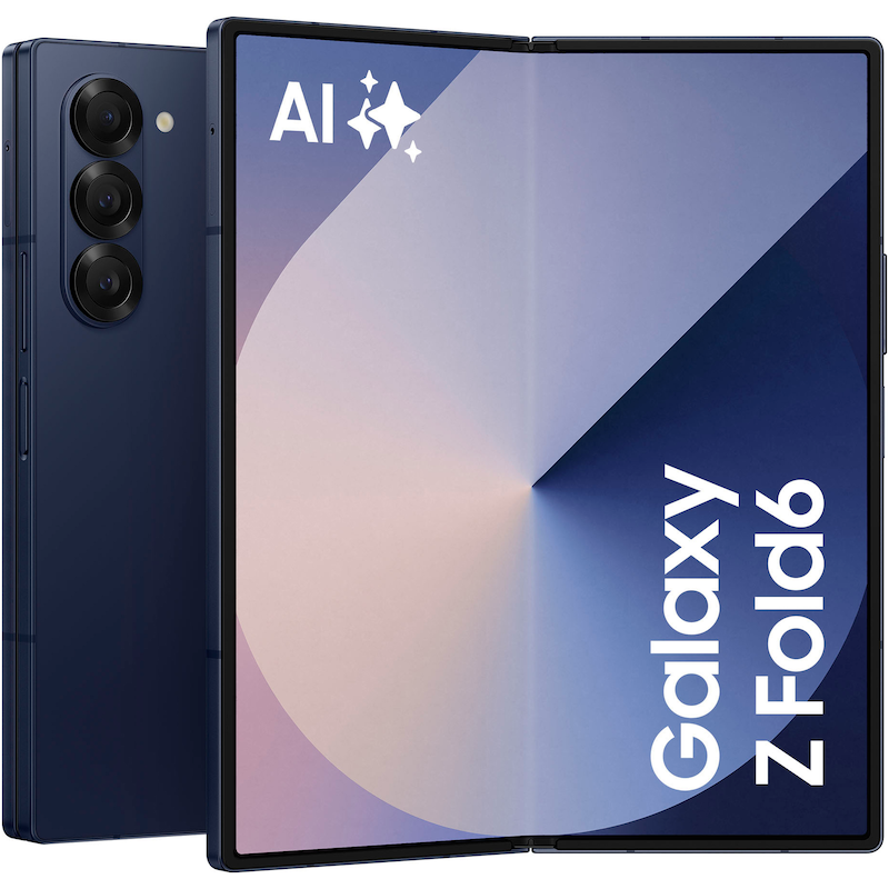 SAMSUNG Smartphone »Galaxy Z Fold 6« Marineblau AI-Funktionen Marineblau 5G, NFC, WLAN, Bluetooth, Gorilla-Glas