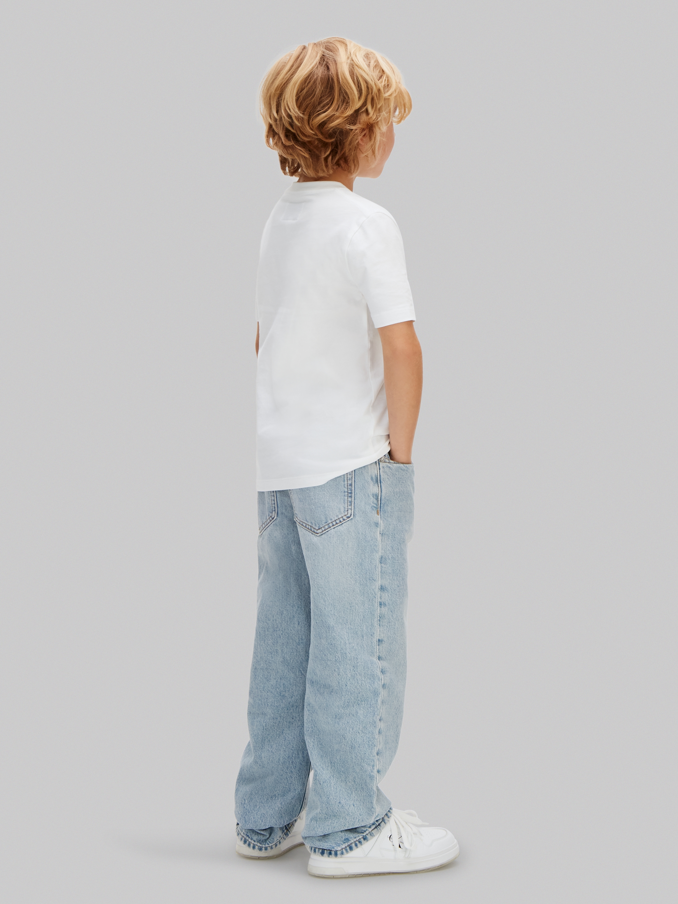 Calvin Klein Jeans T-Shirt »LOGO T-SHIRT« Regular fit für Kinder, mit Logoschriftzug