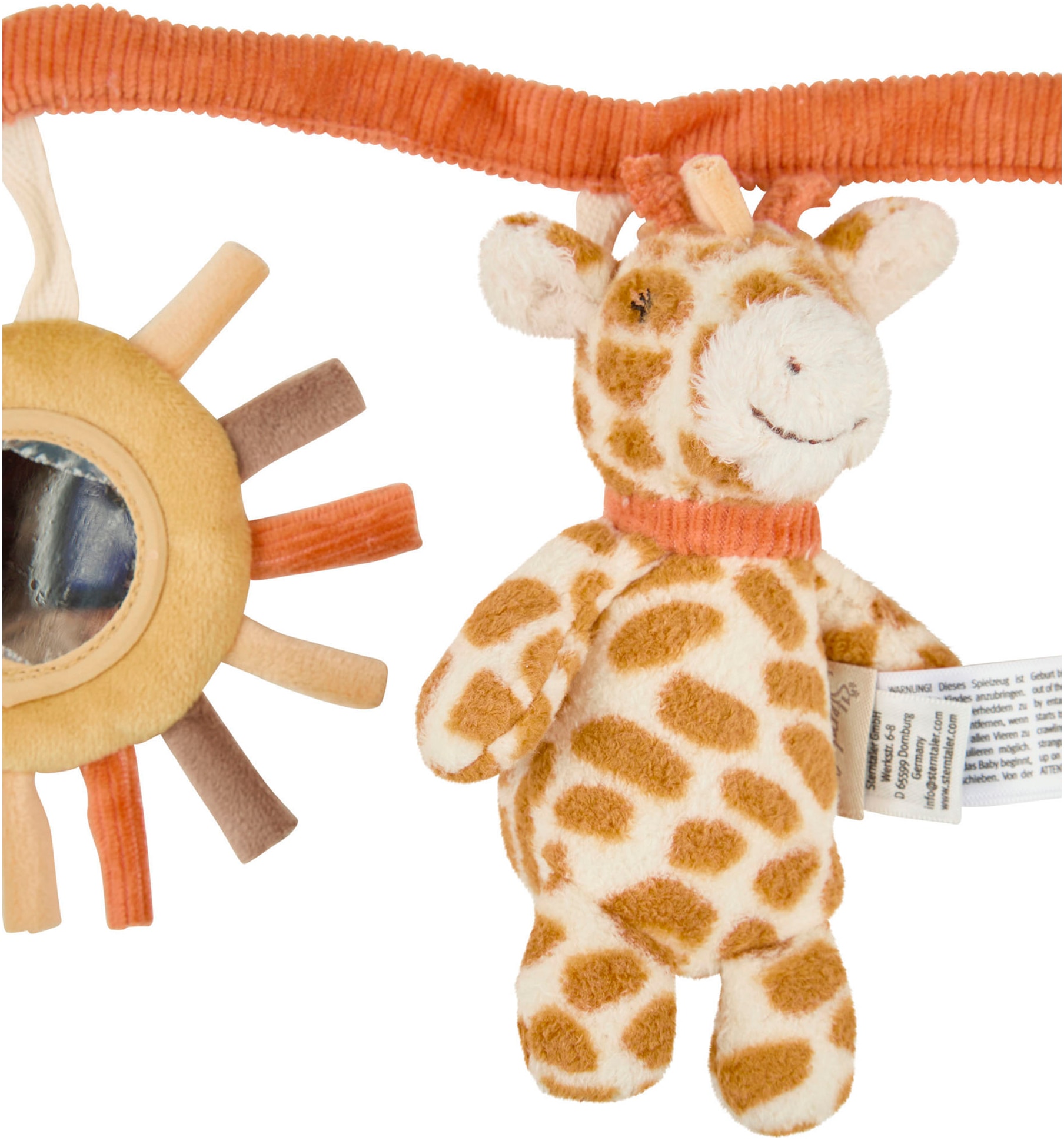 Sterntaler® Kinderwagenkette »Giraffe Kaya«