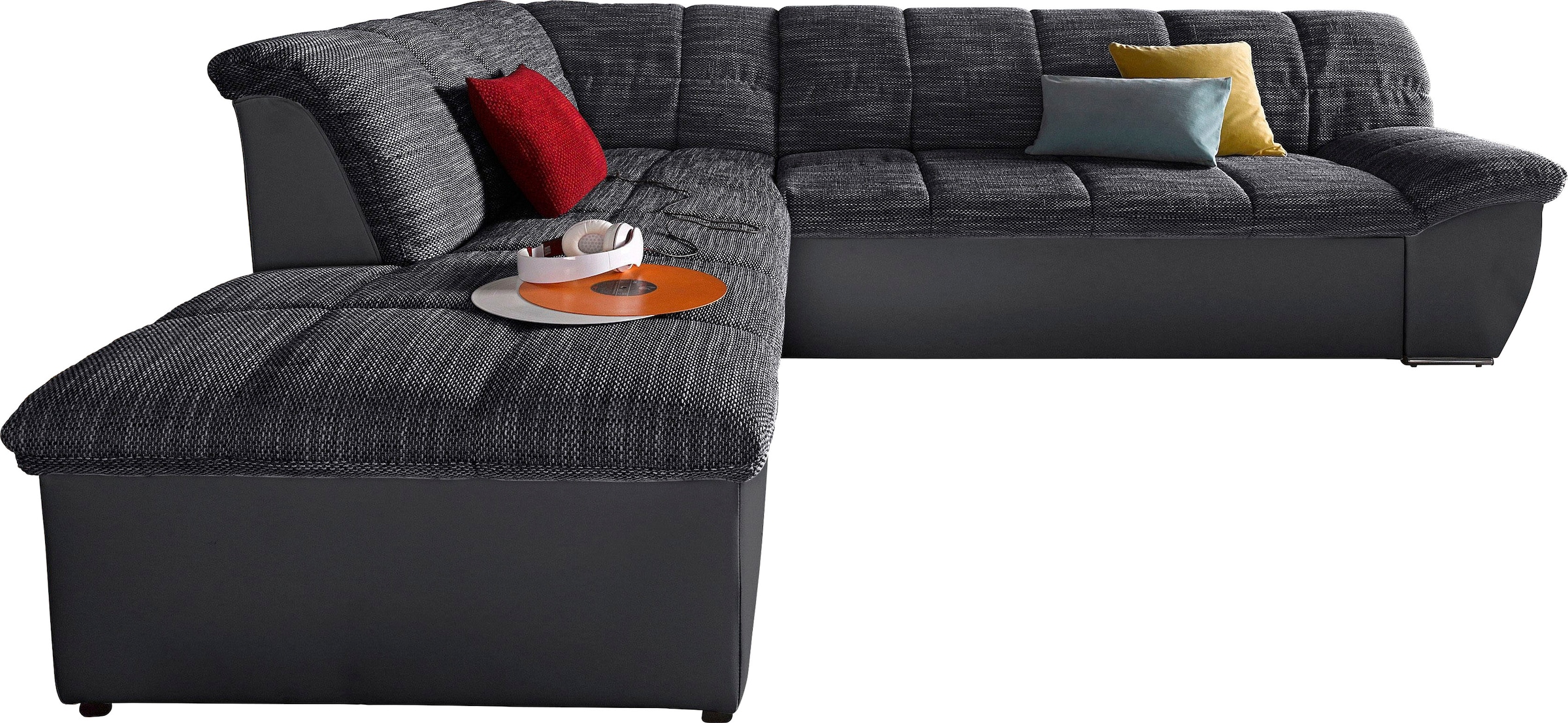DOMO collection Ecksofa »Splash, aktuelle Sitz- und Rückensteppung, Materia günstig online kaufen