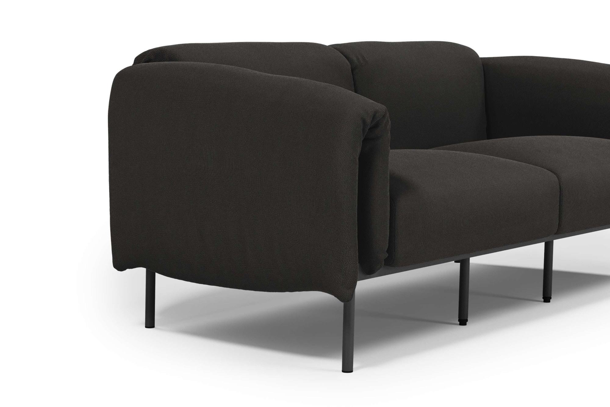 andas 2-Sitzer »Lumi«, Outdoor Gartensofa, wetterfeste Materialien, Breite 186 cm