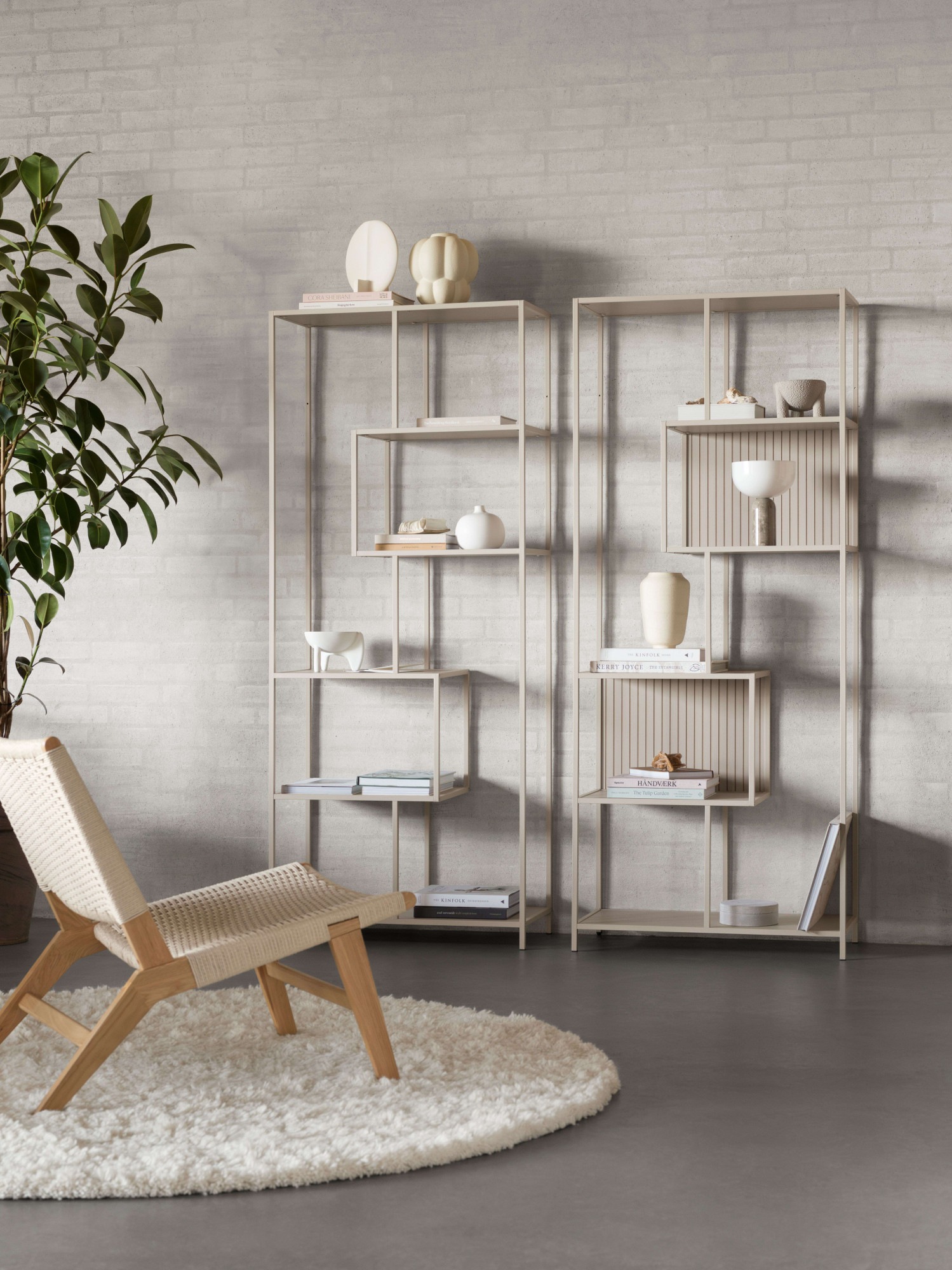 ACTONA GROUP Bücherregal »Seaford, Standregal, Regal, Raumteiler« 77x35x185 günstig online kaufen