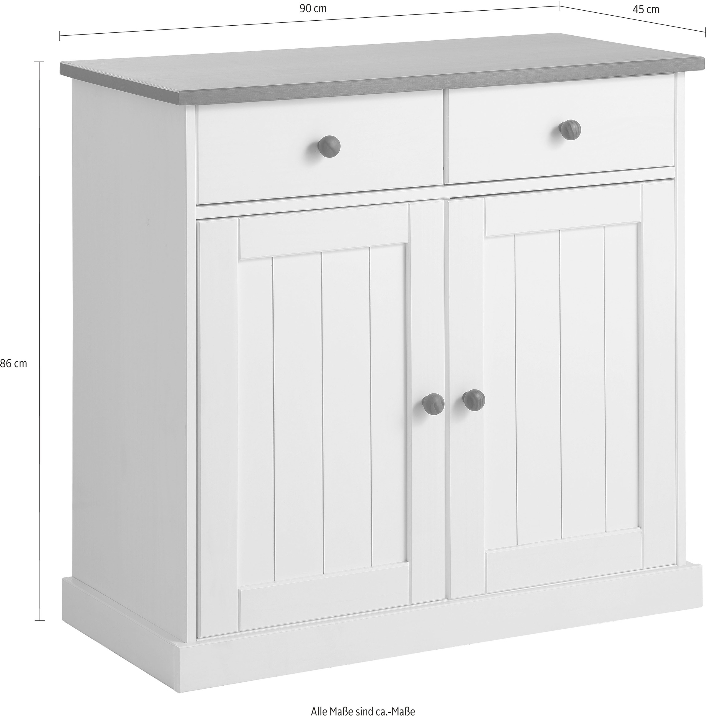 Inter Link Kommode Breite 90 cm