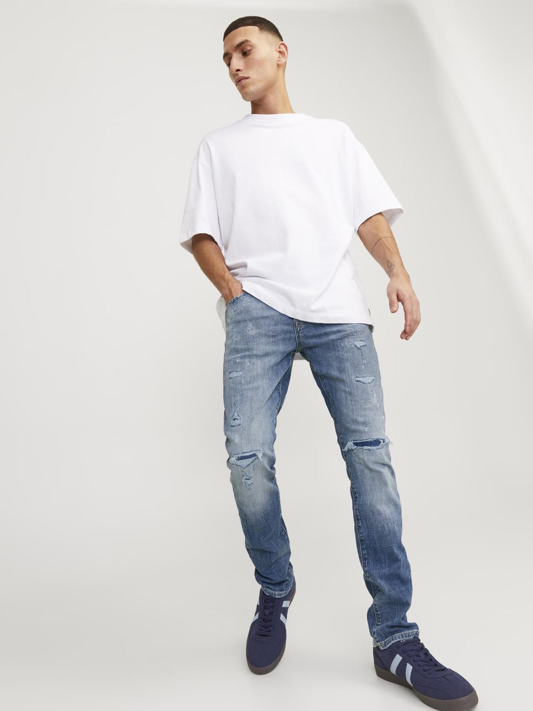 Jack & Jones Slim-fit-Jeans »JJIGLENN JJBLAIR GE 702 SN«