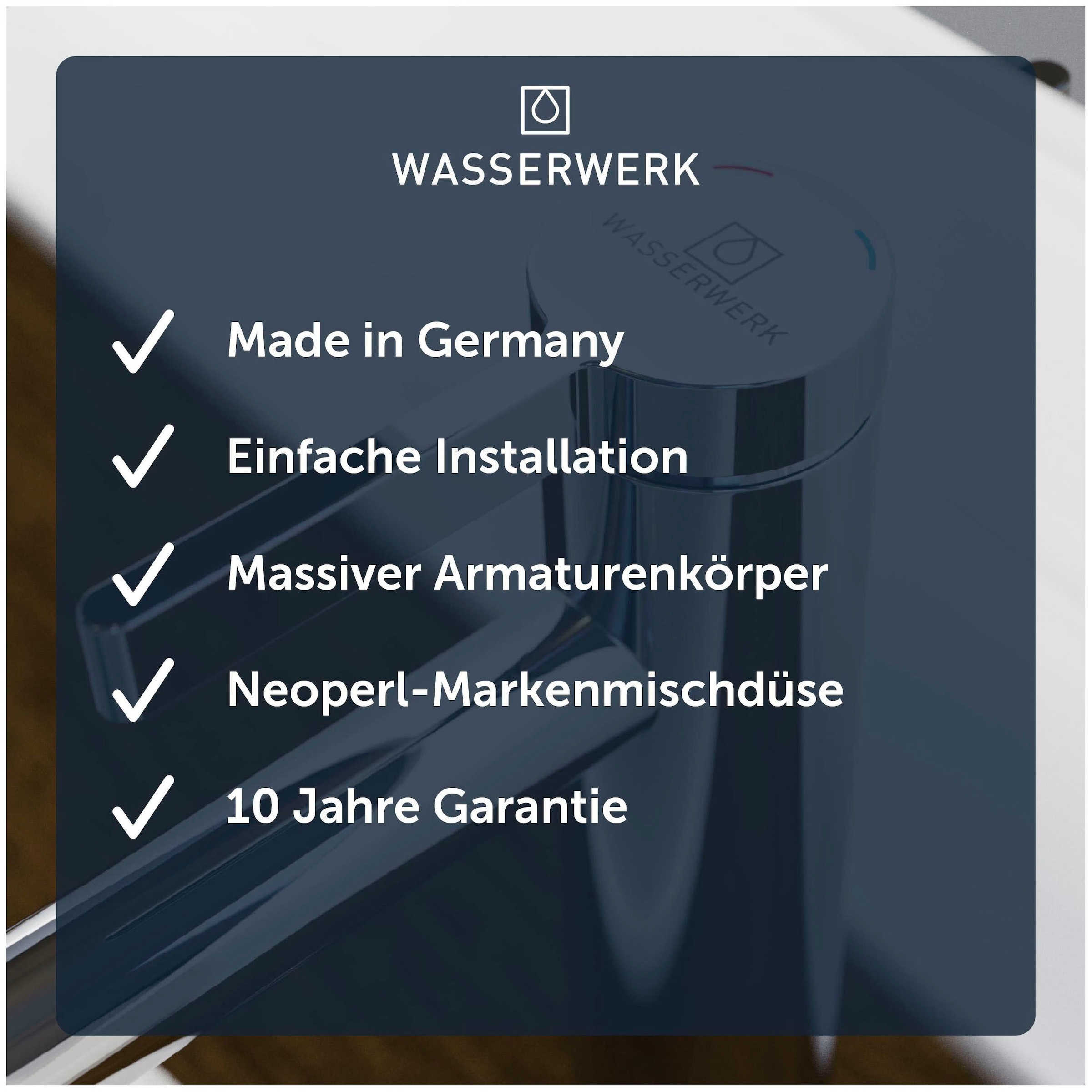 WASSERWERK Waschtischarmatur »WT 15«