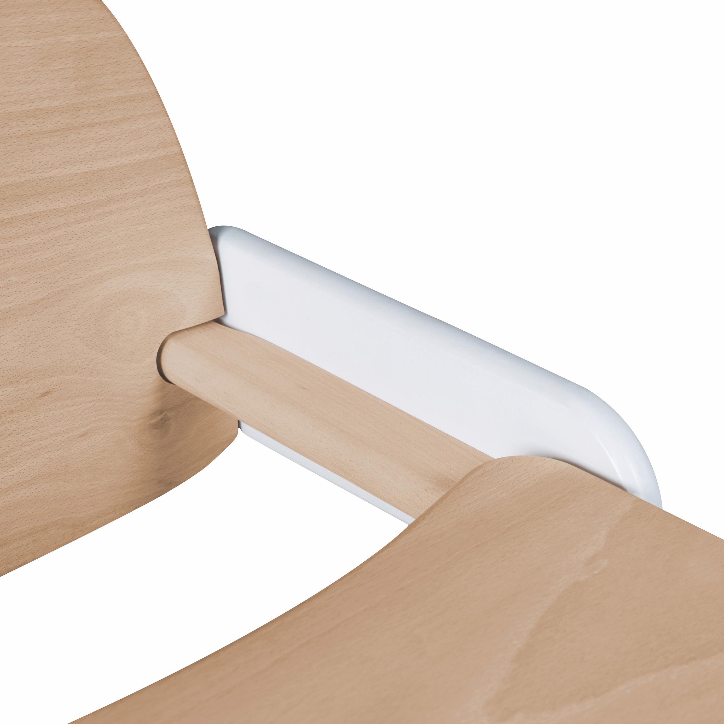 roba® Hochstuhl »Treppenhochstuhl, Kid Up, natur/weiß«, aus Holz