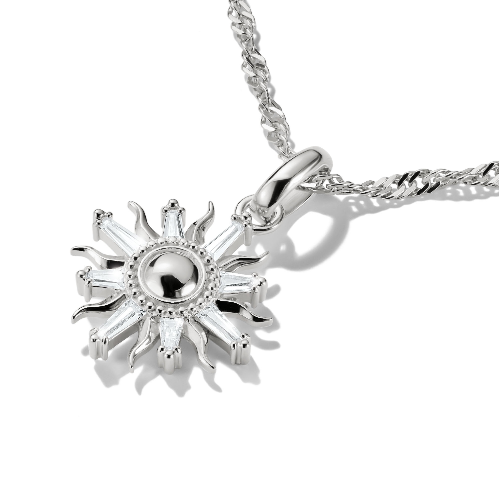 THOMAS SABO Charm Sonne »Charm Sonnenzauber mit Zirkonia - Connect,CC1246-051-14,CC1246-414-14«, mit Zirkonia (synth.)