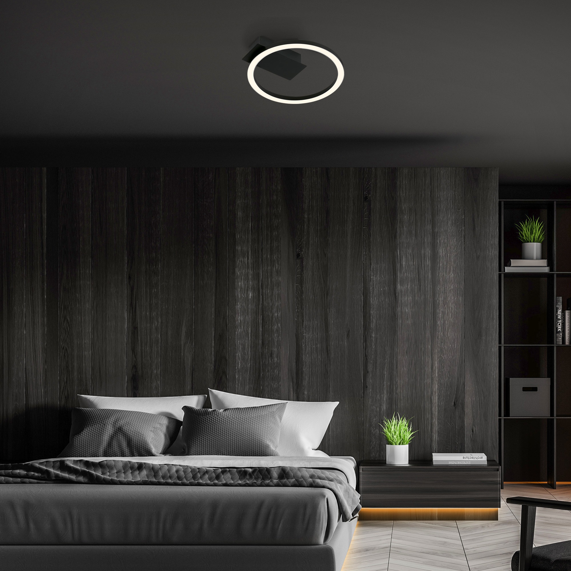 Briloner Leuchten Deckenleuchte »Frame NICI«, 5 Watt LED fest verbaut, 3000 K, 500 Lm