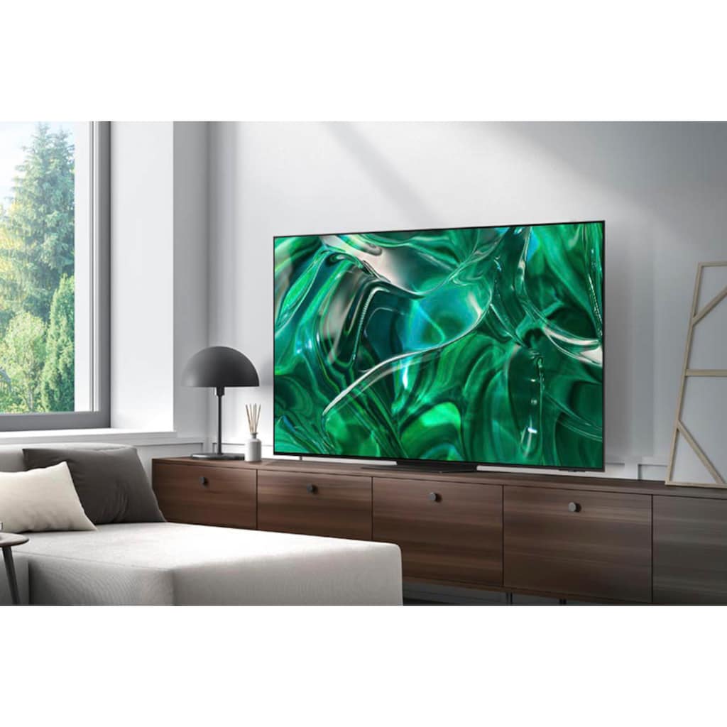 Samsung OLED-Fernseher, 163 cm/65 Zoll, Smart-TV, Neural Quantum Prozessor 4K-Infinity One Design-Gaming Hub