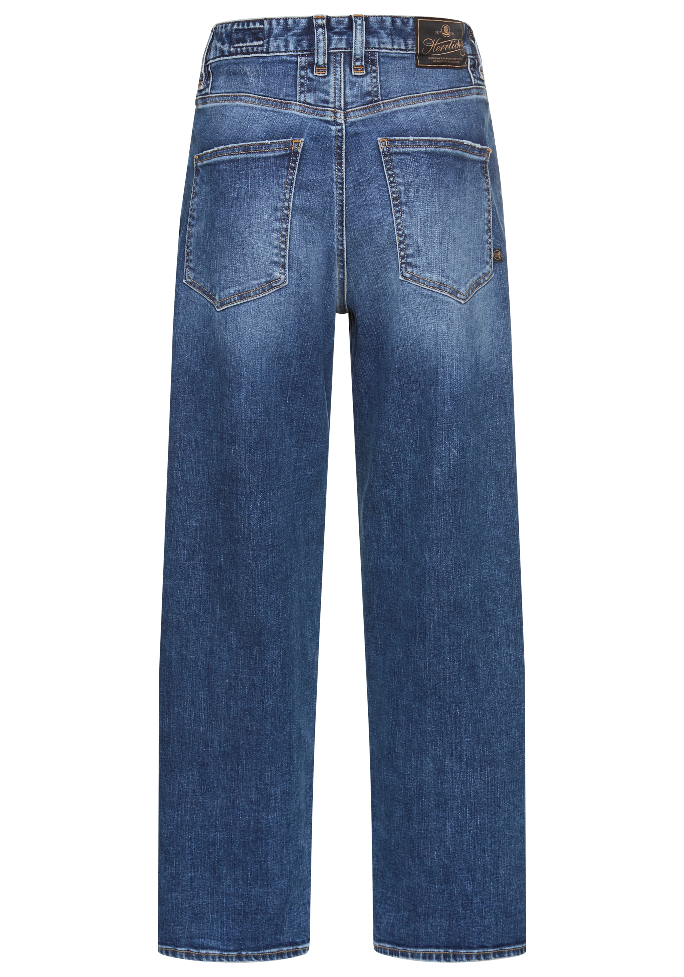 Herrlicher Loose-fit-Jeans »Brooke Organic Denim«, mit Abnähern am Bund