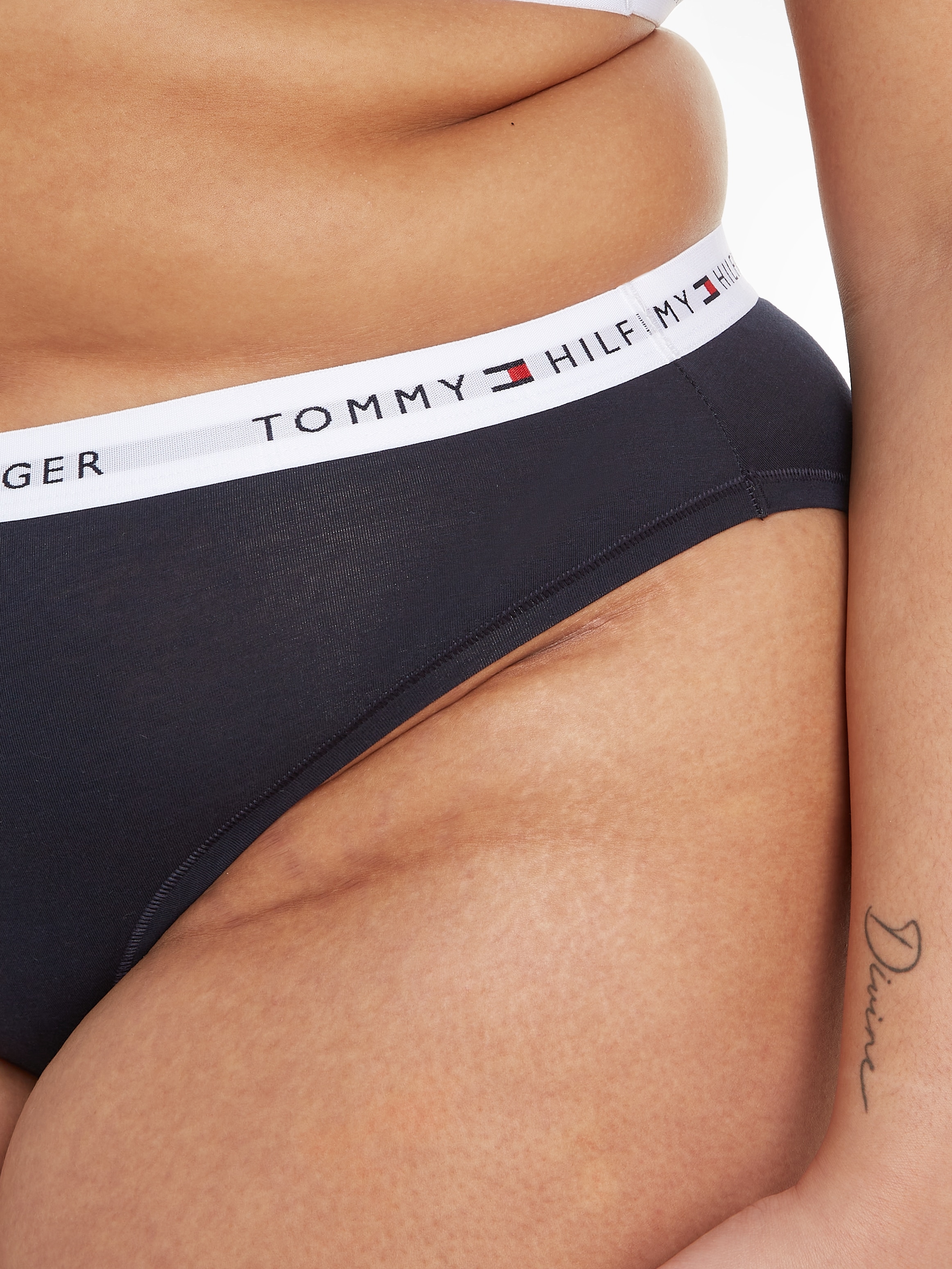 Tommy Hilfiger Underwear Bikinislip, mit Logo auf dem Taillenbund