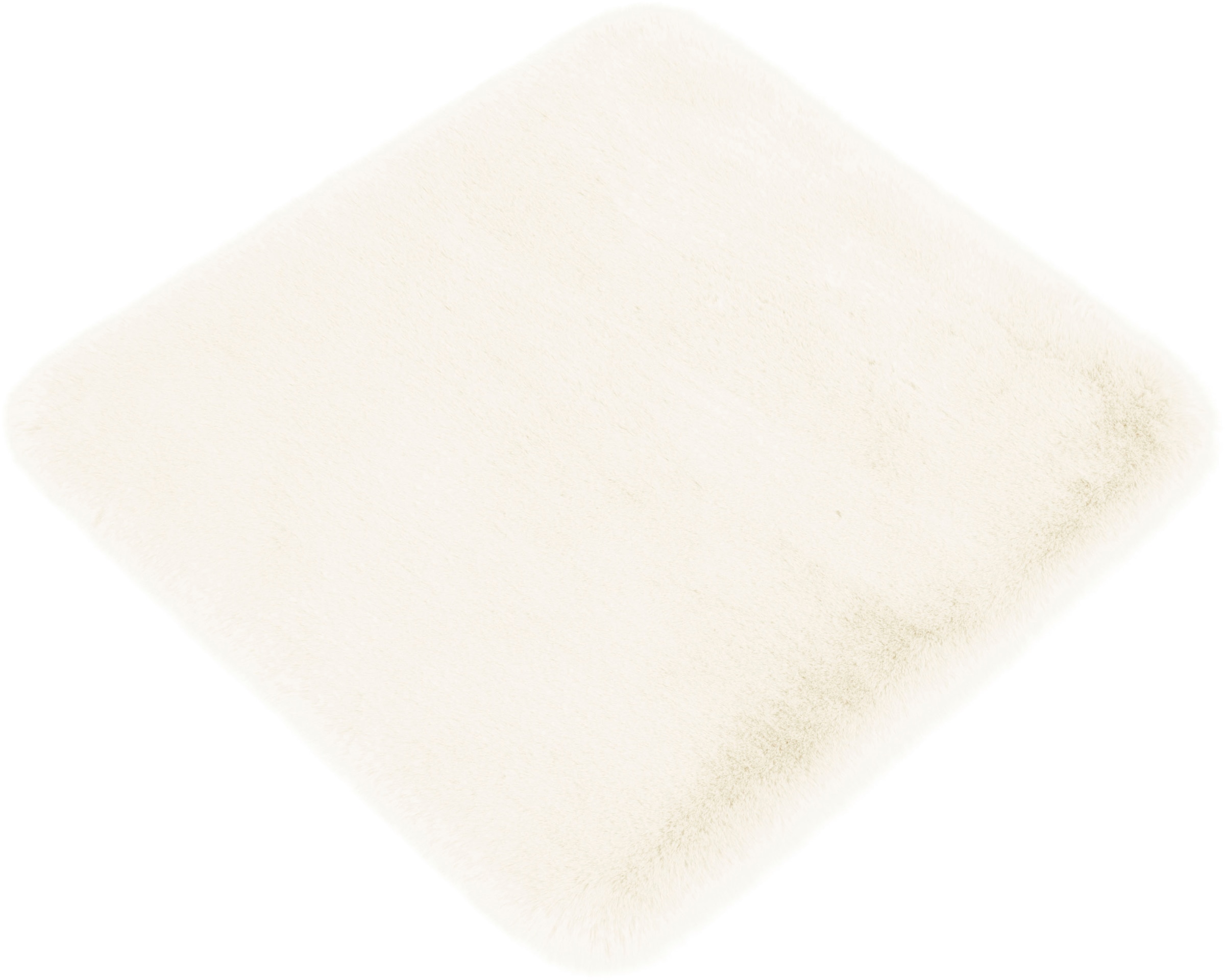my home Badematte »Rabbit Badematten, Badvorleger, Badezimmer Teppich«, rutschhemmend beschichtet, strapazierfähig-fußbodenheizungsgeeignet-schnell trocknend, Kaninchenfell-Haptik, Badteppich, rechteckig, rund & als 3-tlg. Set
