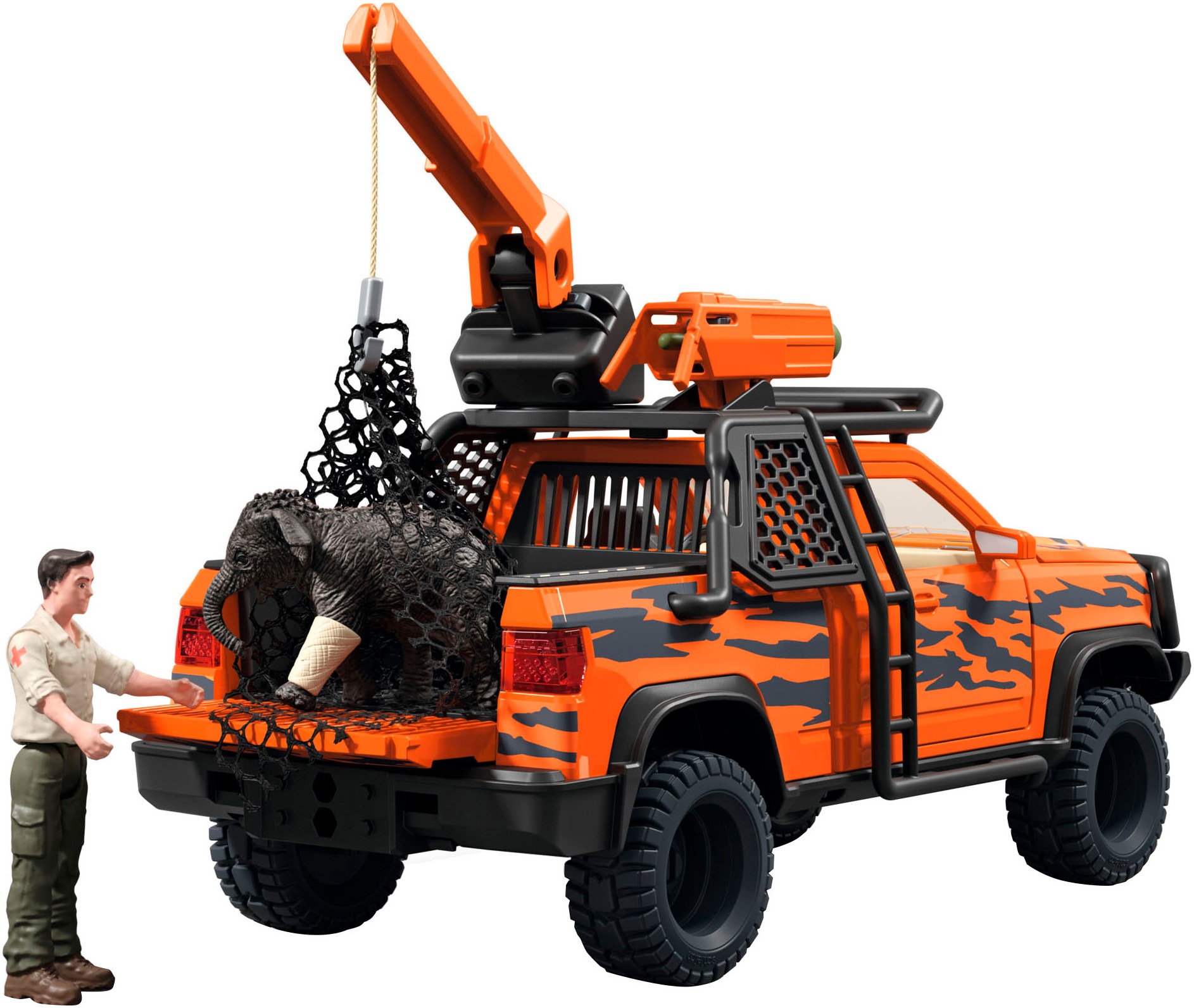 Schleich® Spielfigur »WILD LIFE, Abenteuerfahrzeug im Dschungel (42720)« günstig online kaufen