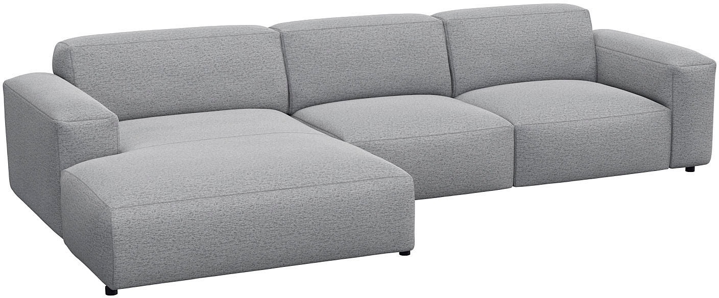 FLEXLUX Ecksofa »Lucera bequem und komfortabel durch hochwertigen Sitzaufba günstig online kaufen