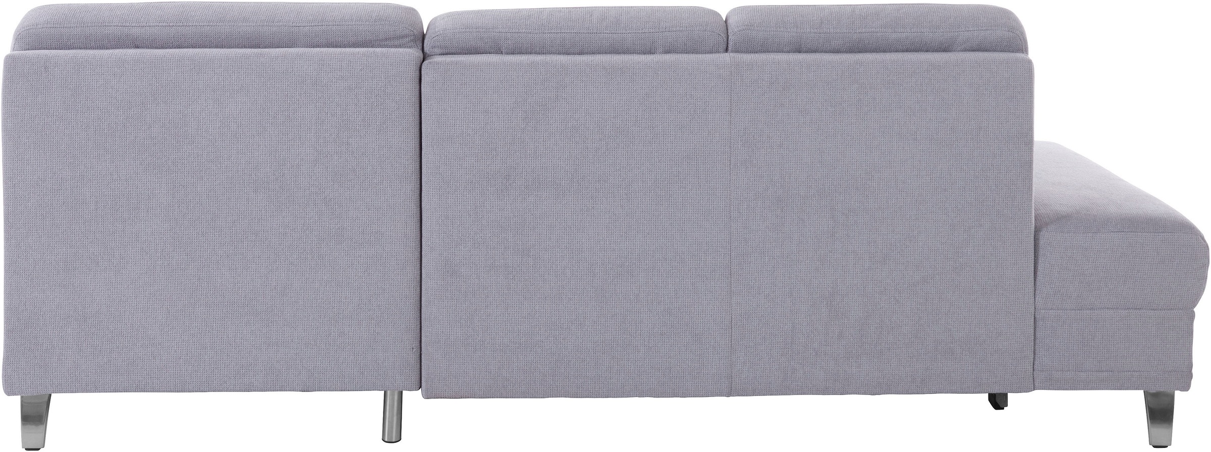 sit&more Ecksofa »Clio L-Form«, wahlweise mit Bettfunktion oder Vorziehsitz und Bettkasten, Federkern