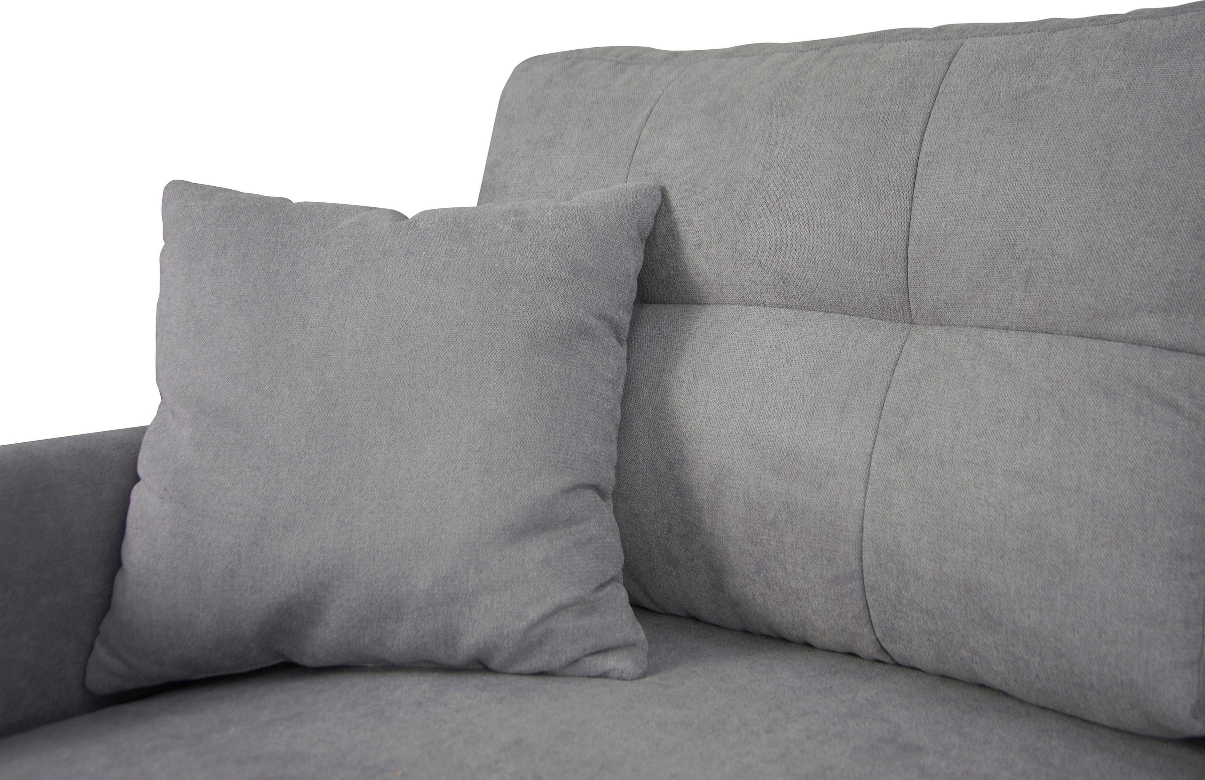 Home affaire Ecksofa »TRIPLO optionale Schlafsofa mit Bettkasten, Maße B/T/H: 234/164/89 cm« L-Form wahlweise mit Bettfunktion - Liegefläche 132x210 cm