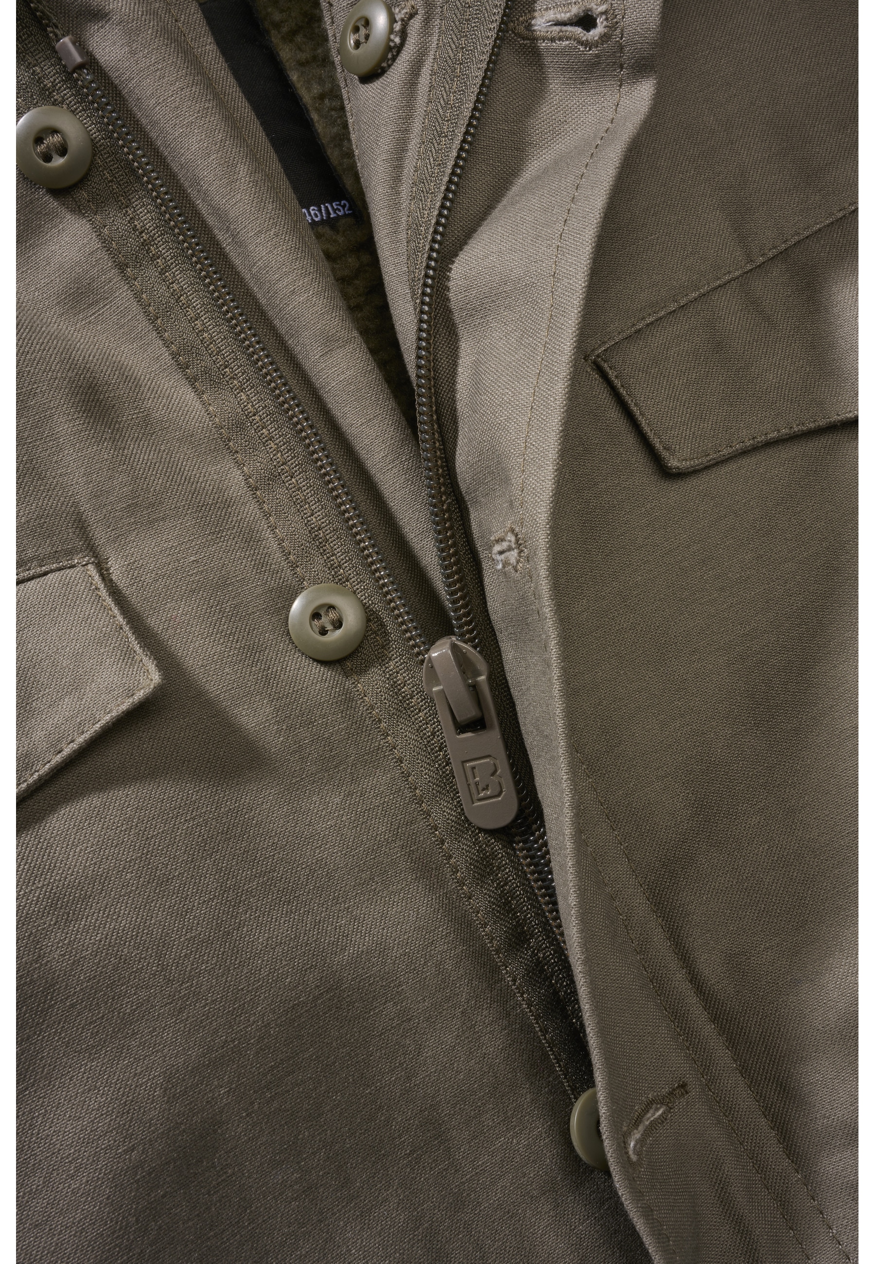 Brandit Parka »Brandit Herren Kids BW Parka« 1 Stk. tlg. mit Kapuze