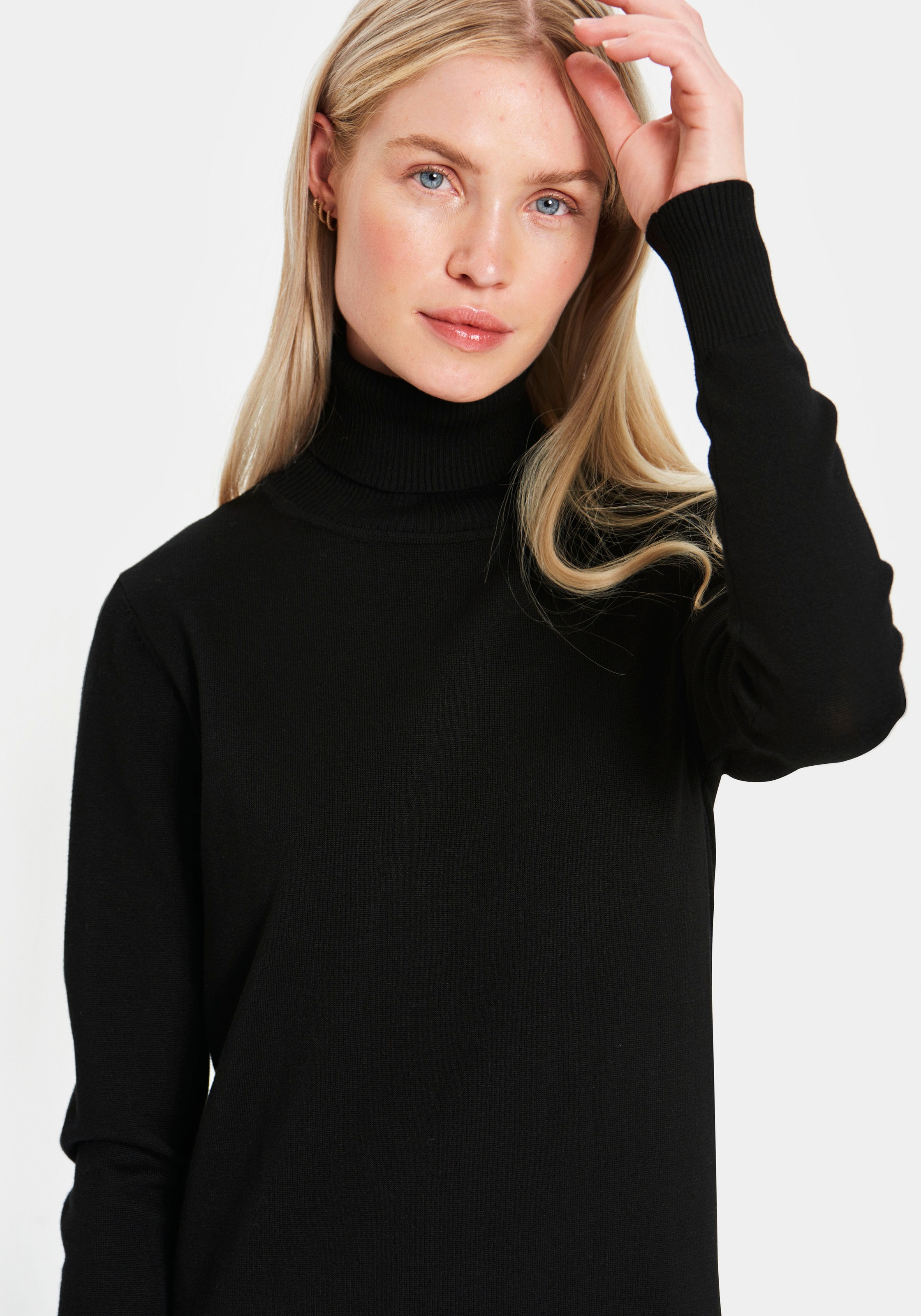 Saint Tropez Strickkleid »MilaSZ Roll Neck Long Dress«