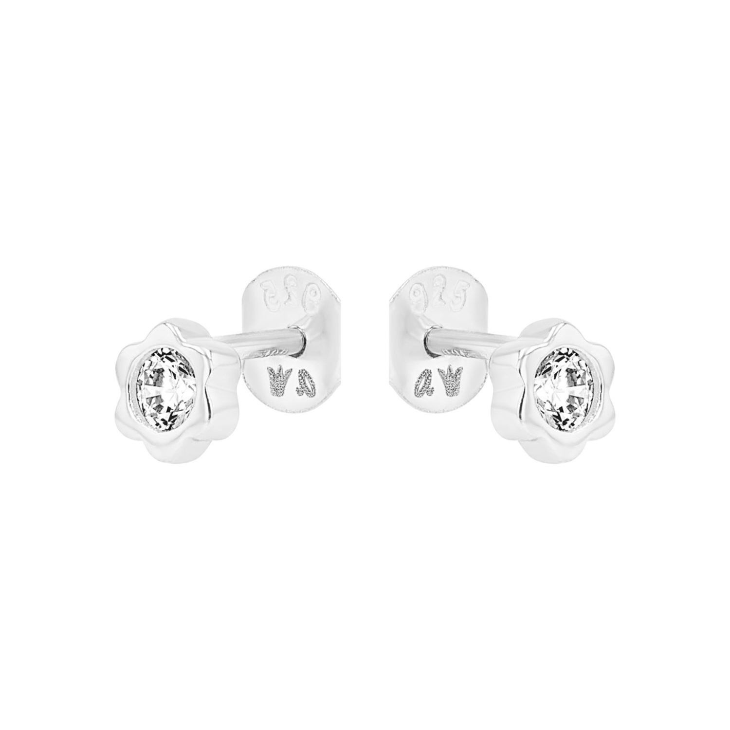 Prinzessin Lillifee Paar Ohrstecker »Blume« mit Zirkonia (synth.)