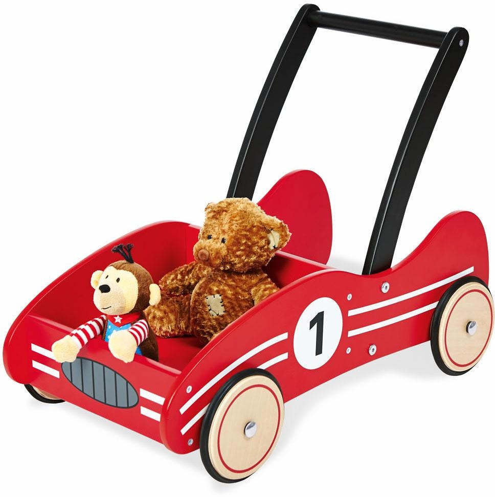 Pinolino® Lauflernwagen »Holzspielzeug, Kimi, rot« online kaufen