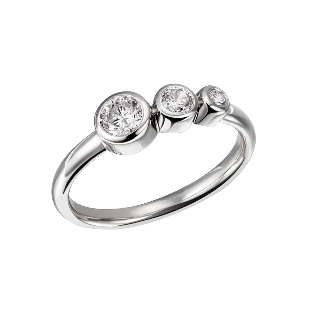 Firetti Fingerring »Schmuck Geschenk Silber 925 Silberring Ring glitzernd«
