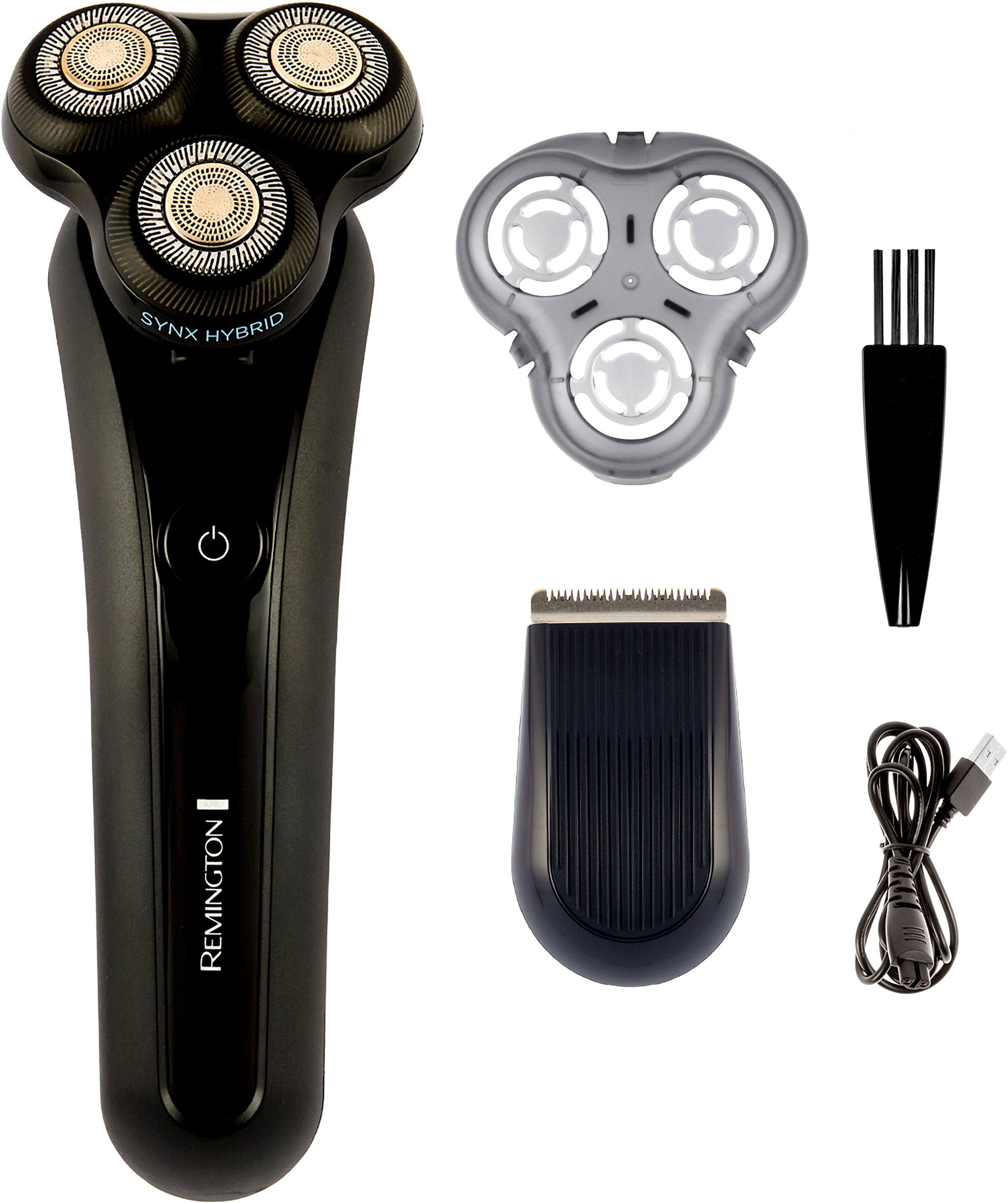 Remington Elektrorasierer »XR1755«, 1 St. Aufsätze, integrierter Präzisionstrimmer, Nass-& Trockenrasur,360 PivotBallDrehgelenk, SynXSchneidsystem