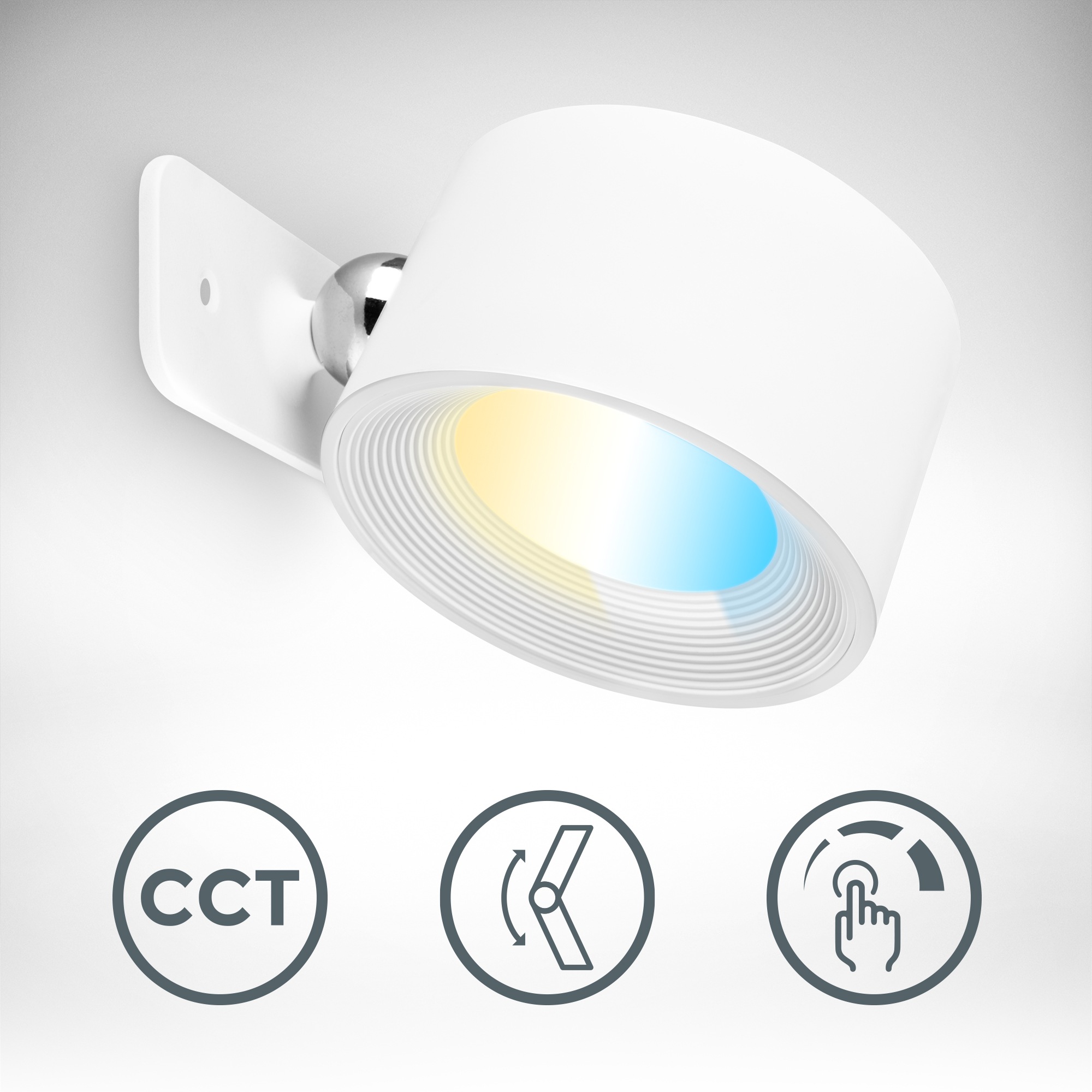 B.K.Licht LED Wandleuchte »BKL1596 Magnetische Akku Wandlampe, 3-Stufen Dim günstig online kaufen