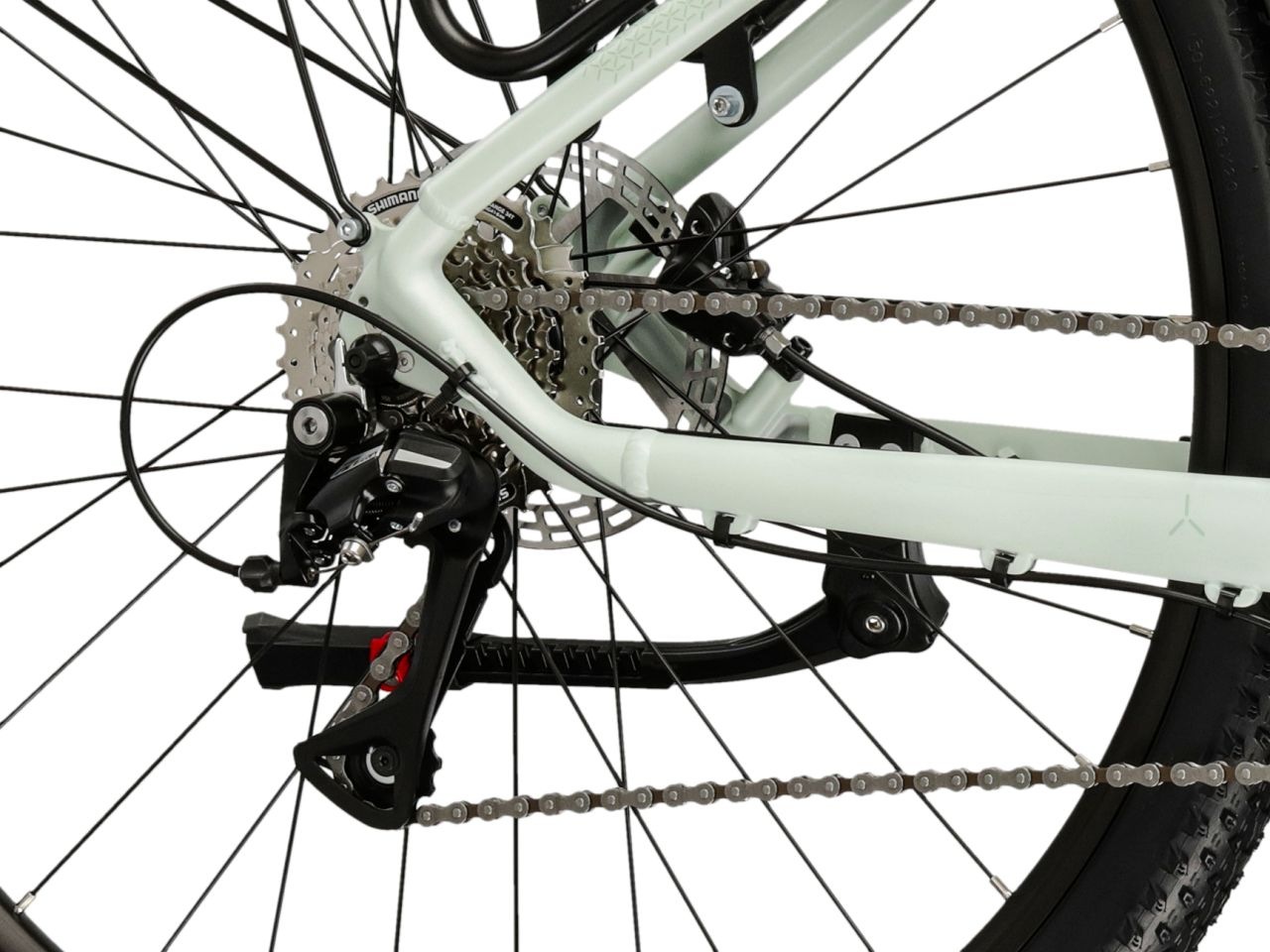 Kross Mountainbike »KROSS Mountainbike Hardtail 27,5" LEA 4.0 EQ grün 16 Gänge« 16 Gang Shimano ACERA M3020 Schaltwerk Kettenschaltung