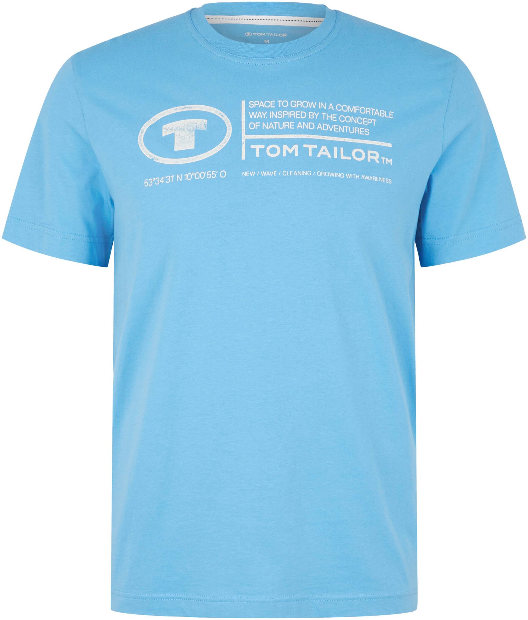 Print-Shirt online T-Shirt Frontprint« Herren TAILOR Tailor »Tom TOM bei