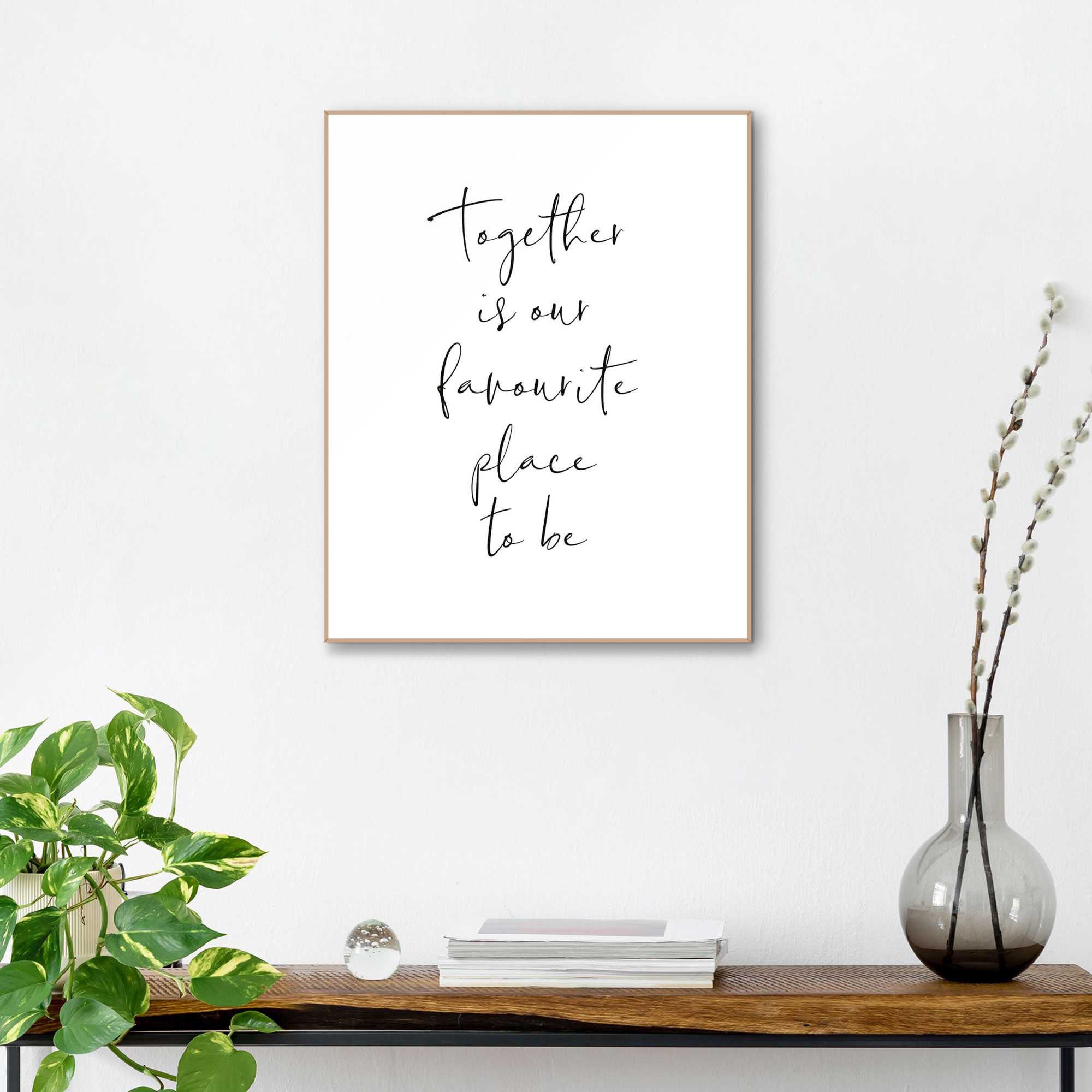 Reinders! Kunstdruck »Zusammen« günstig online kaufen