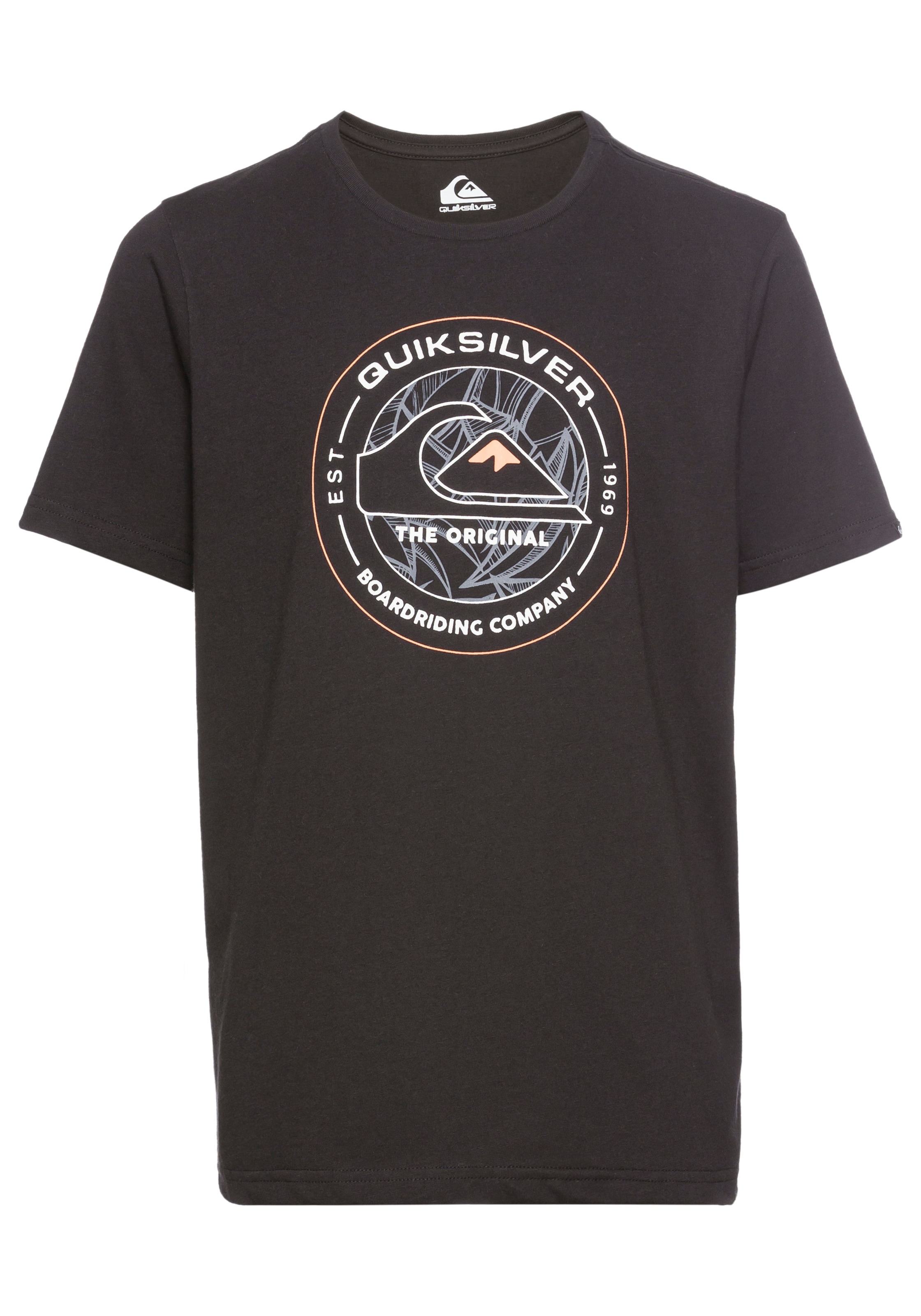 Quiksilver T-Shirt »ON POINT FLYIN SHORT SLEEVE TEE PACK YTH«, (2 tlg.)