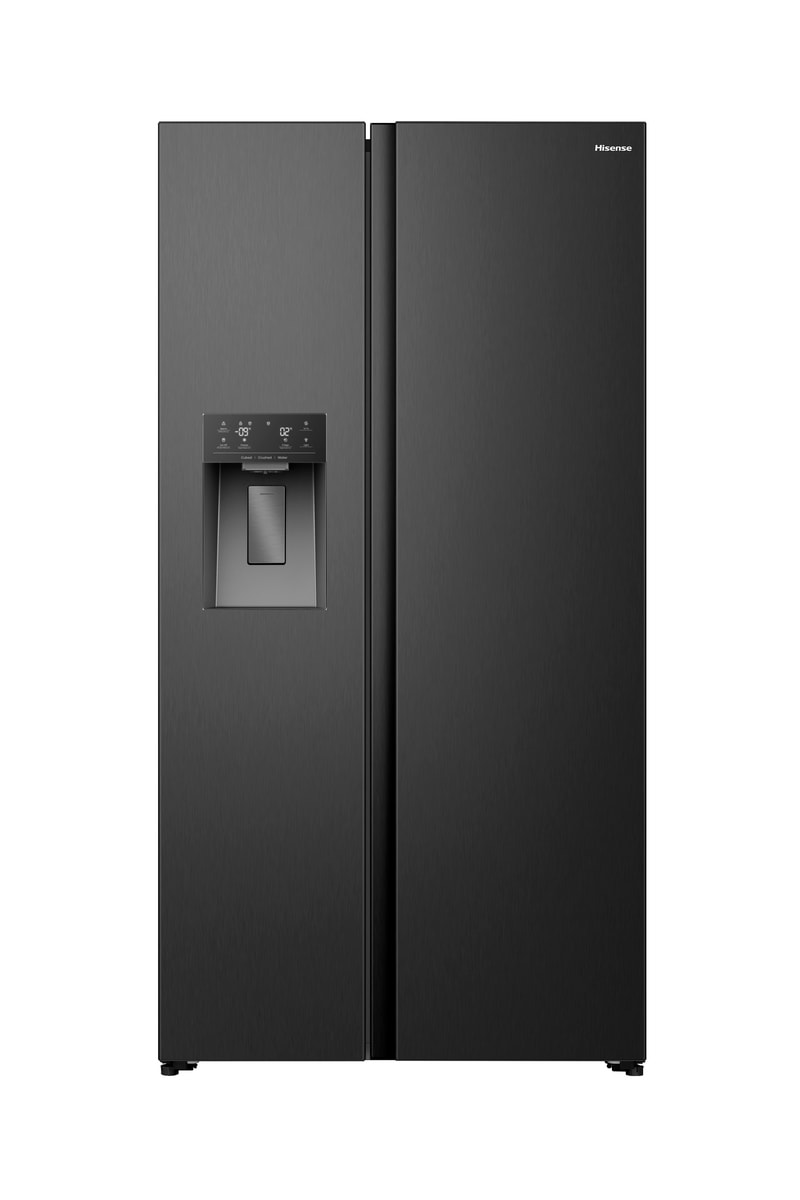 Hisense Side-by-Side »MS91528FC« 178,6 cm hoch 91,1 cm breit mit Wasser-/Eisspender, kein Festwasseranschluss dank Tank