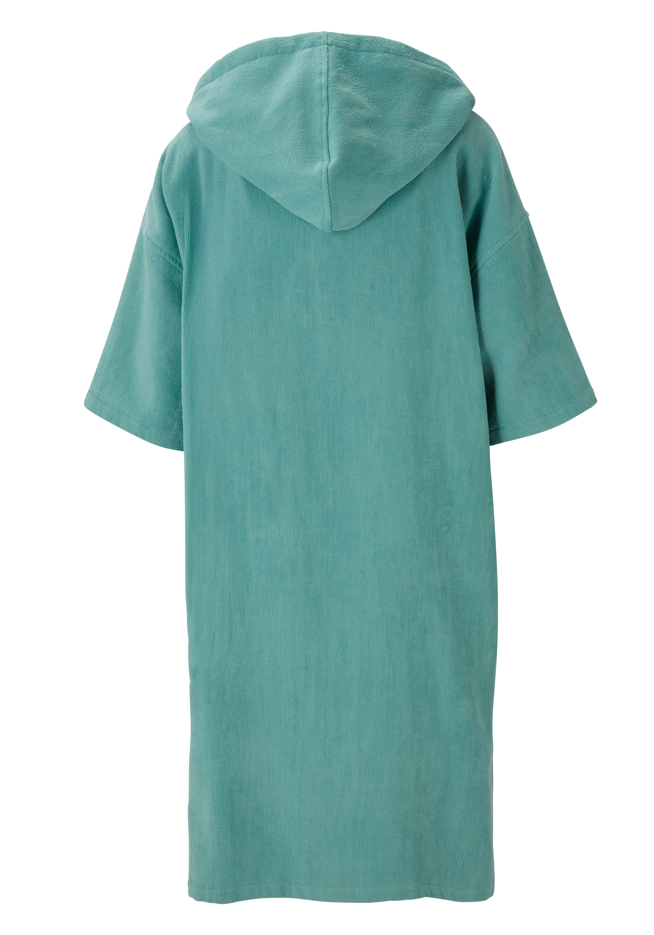 KangaROOS Badeponcho »Summer, ideal für Sauna, Spa & im Urlaub, Damen & Herren« 1 Stk. Surfponcho, mit Bauchtasche, 100% Baumwolle, Frottee